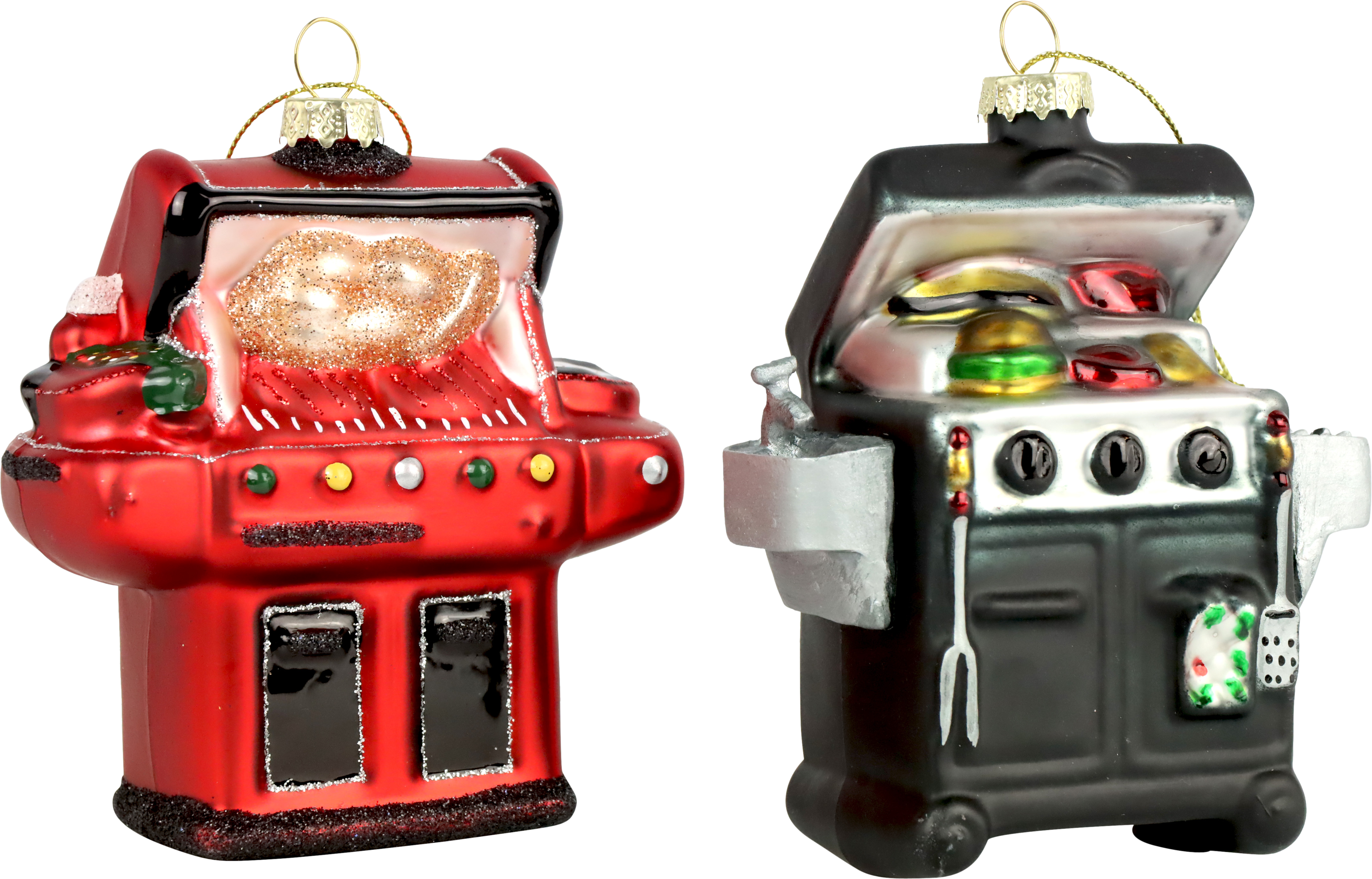 1031 DECO DE CRISTAL «BARBACOA» S/2