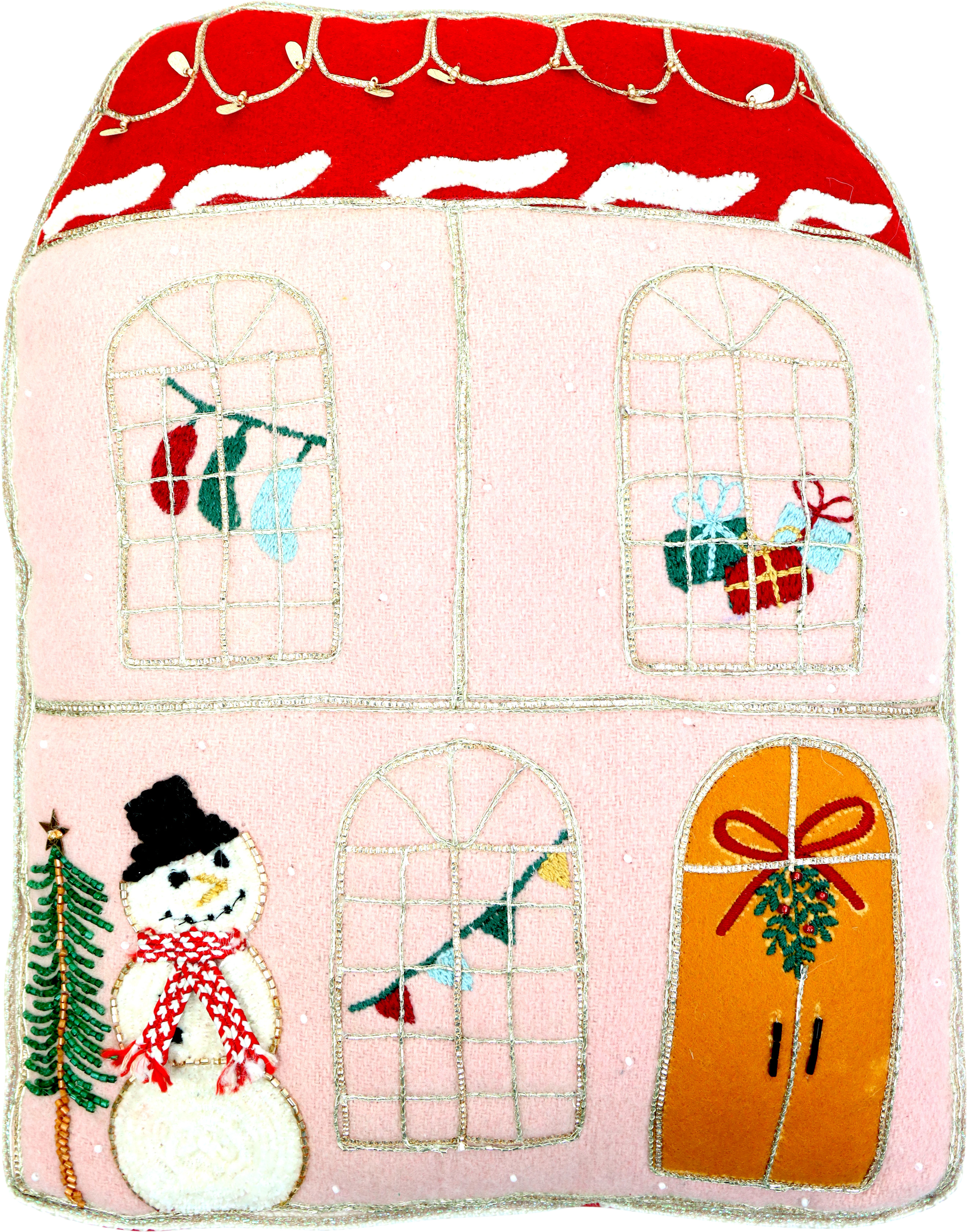 1195 COUSSINS WEIHNACHTSHAUS 30X38