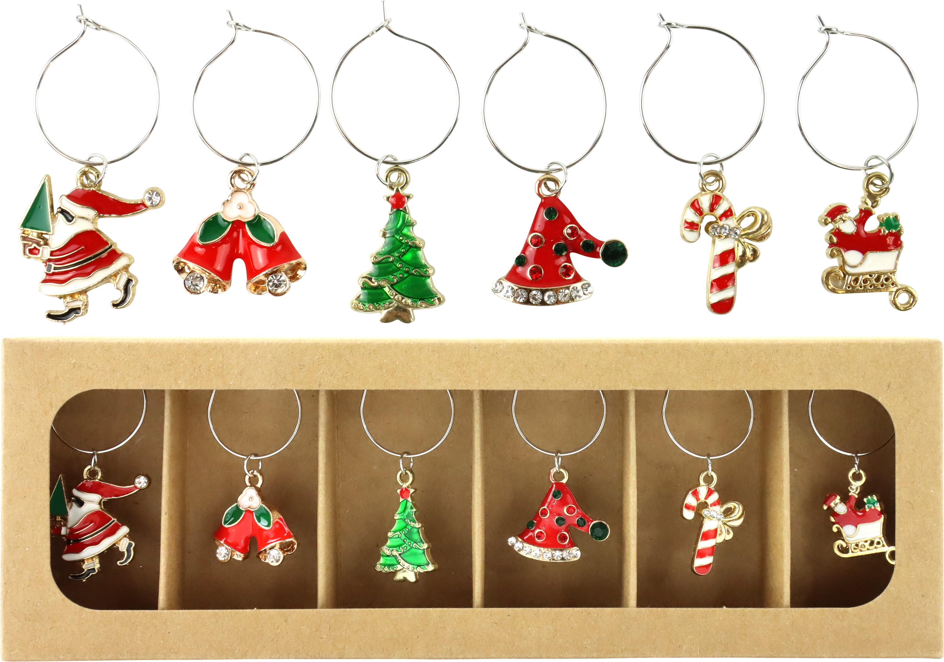 1260 GLASMARKER XMAS PARTY  S/6