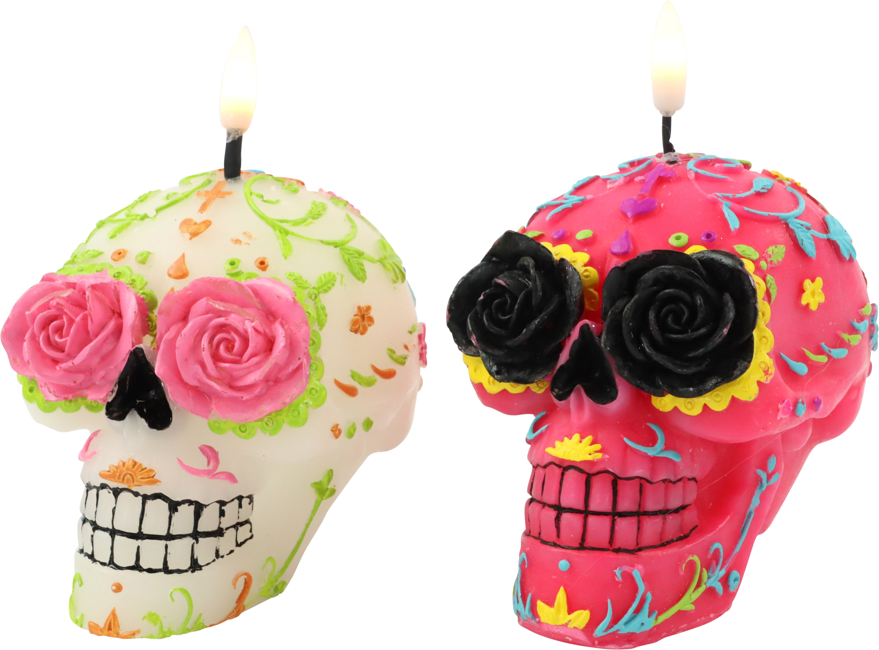 1278 LUCI LED CALAVERA  2PZ