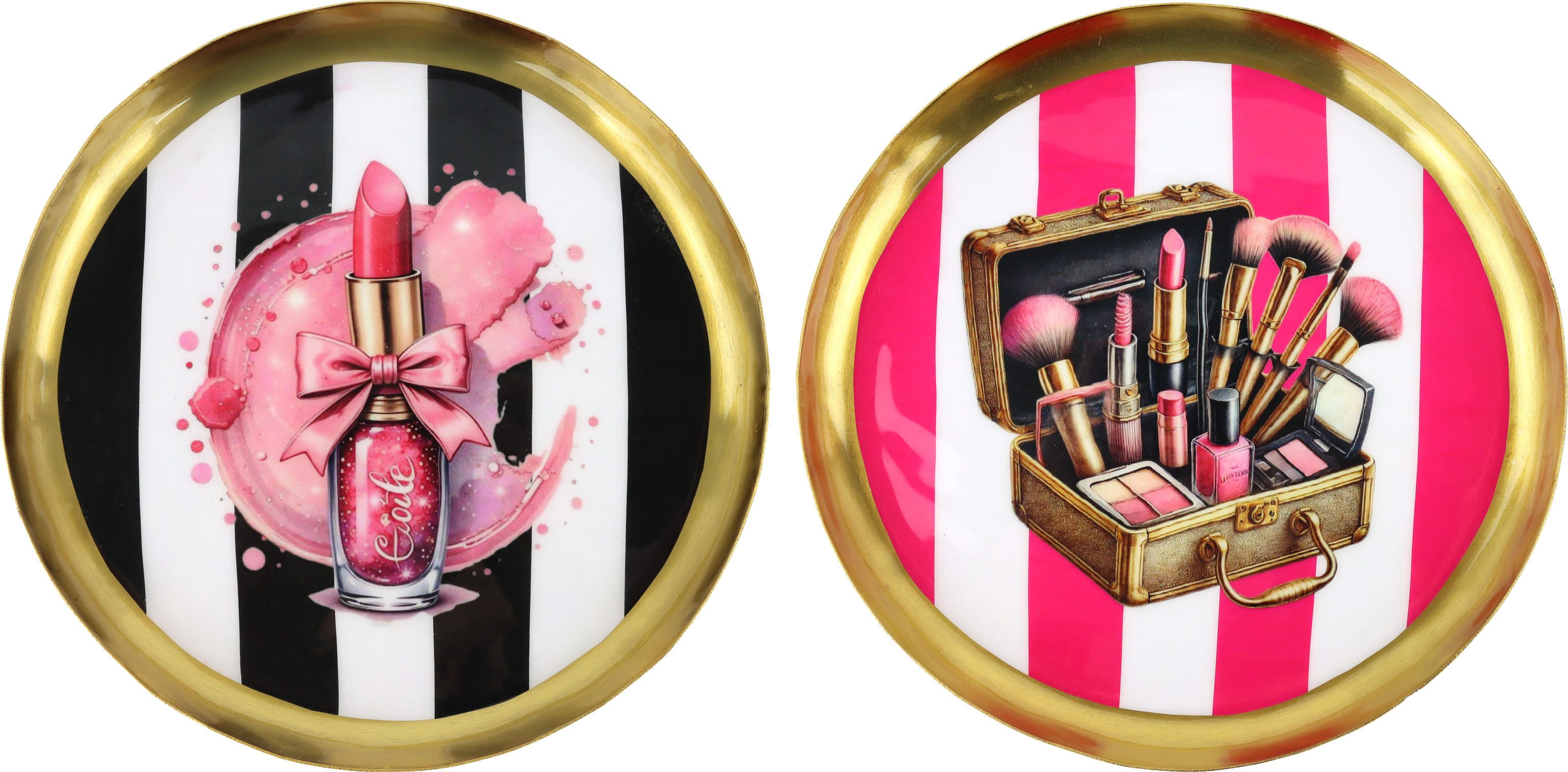 1350 BANDEJAS MAKE-UP MUSE  S/2