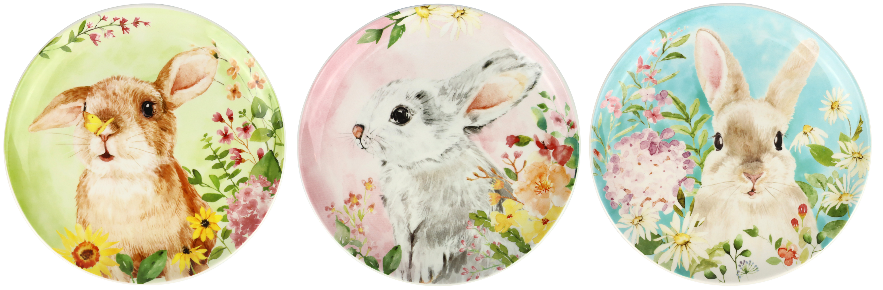 1632 PLATEAUX RABBIT LOVE  3P