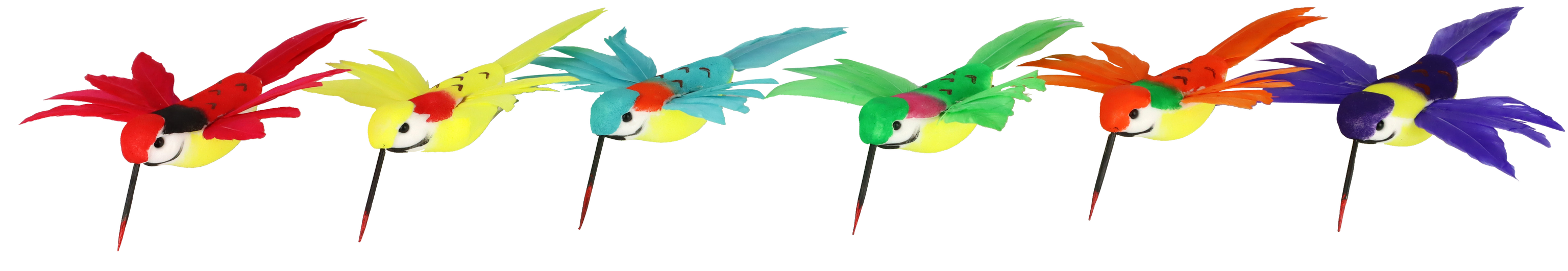 1692 ALAMARES BEAUTIFUL BIRDS  S/6