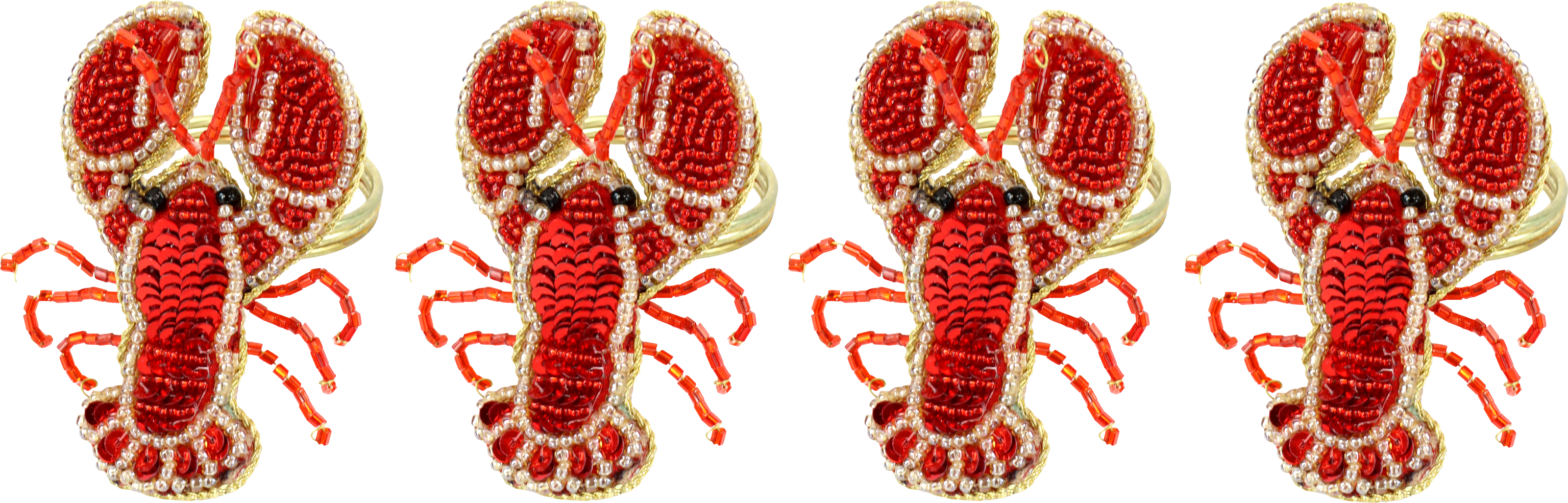 1938 ANELLI TOVAGLIOLI LOBSTER  4PZ