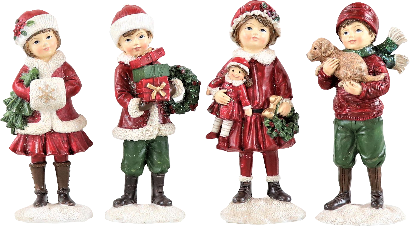 2003 FIGURAS  WEIHNACHTSKINDER  S/4