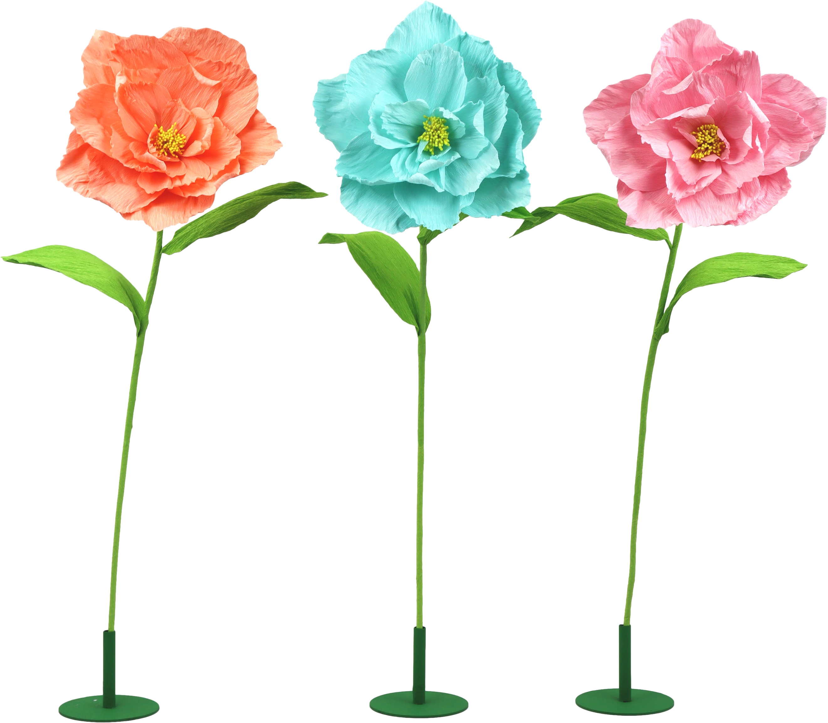 2031 TRIO DE VASES  POPPY  3P