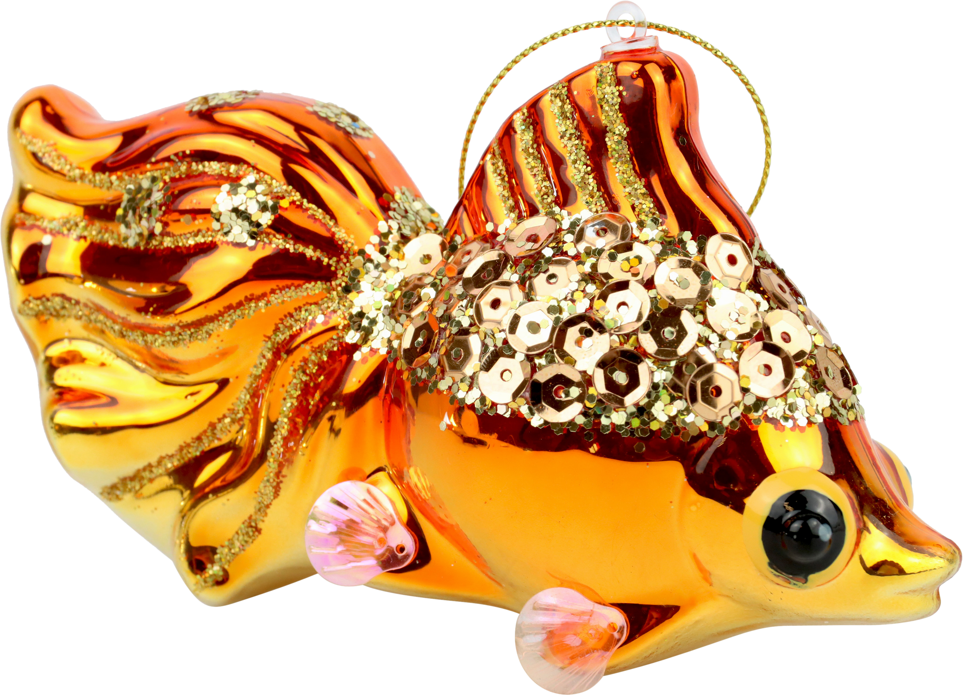 2208 DECO DE CRISTAL «PEZ DORADO»