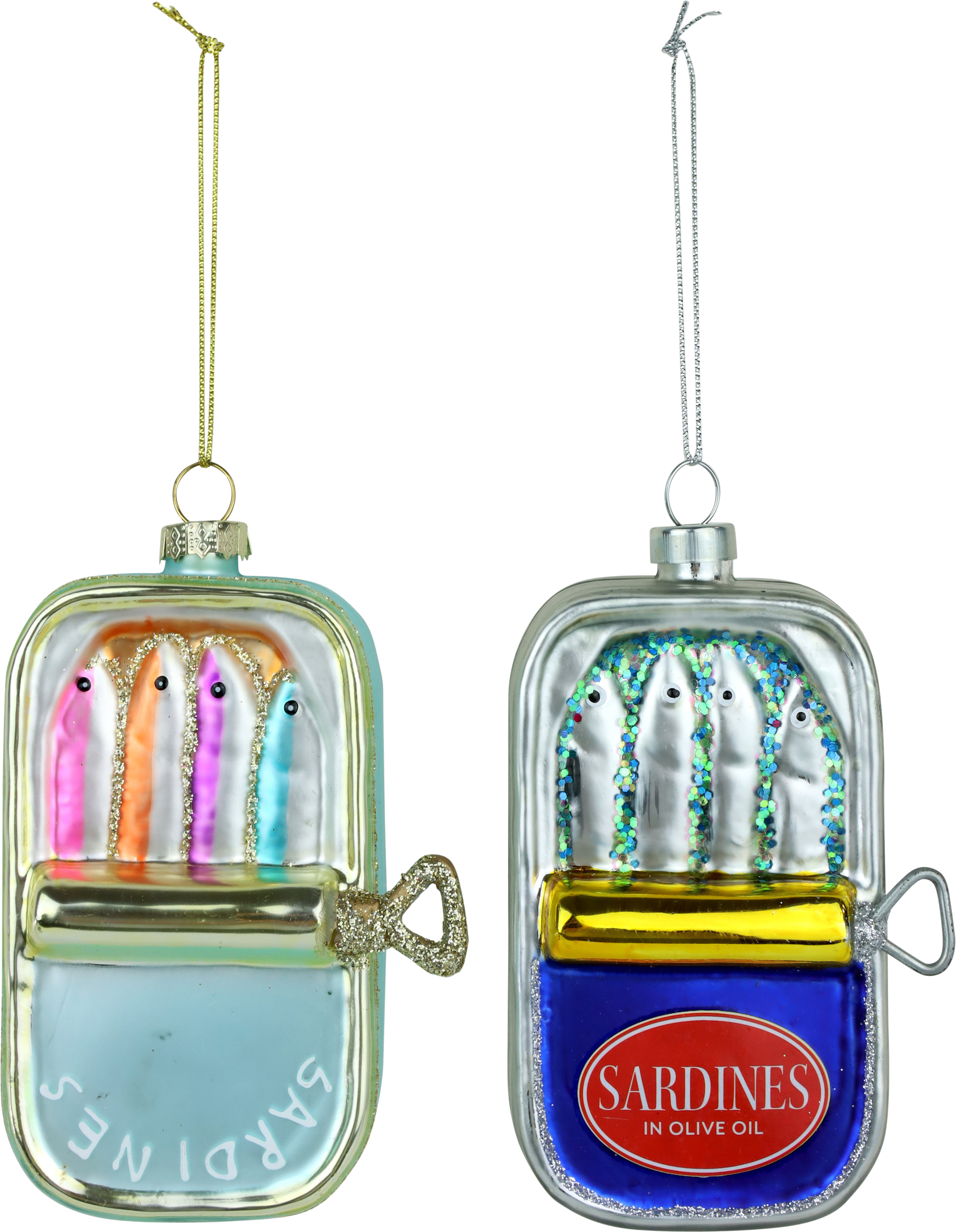 2300 DECO DE CRISTAL «SARDINAS» S/2