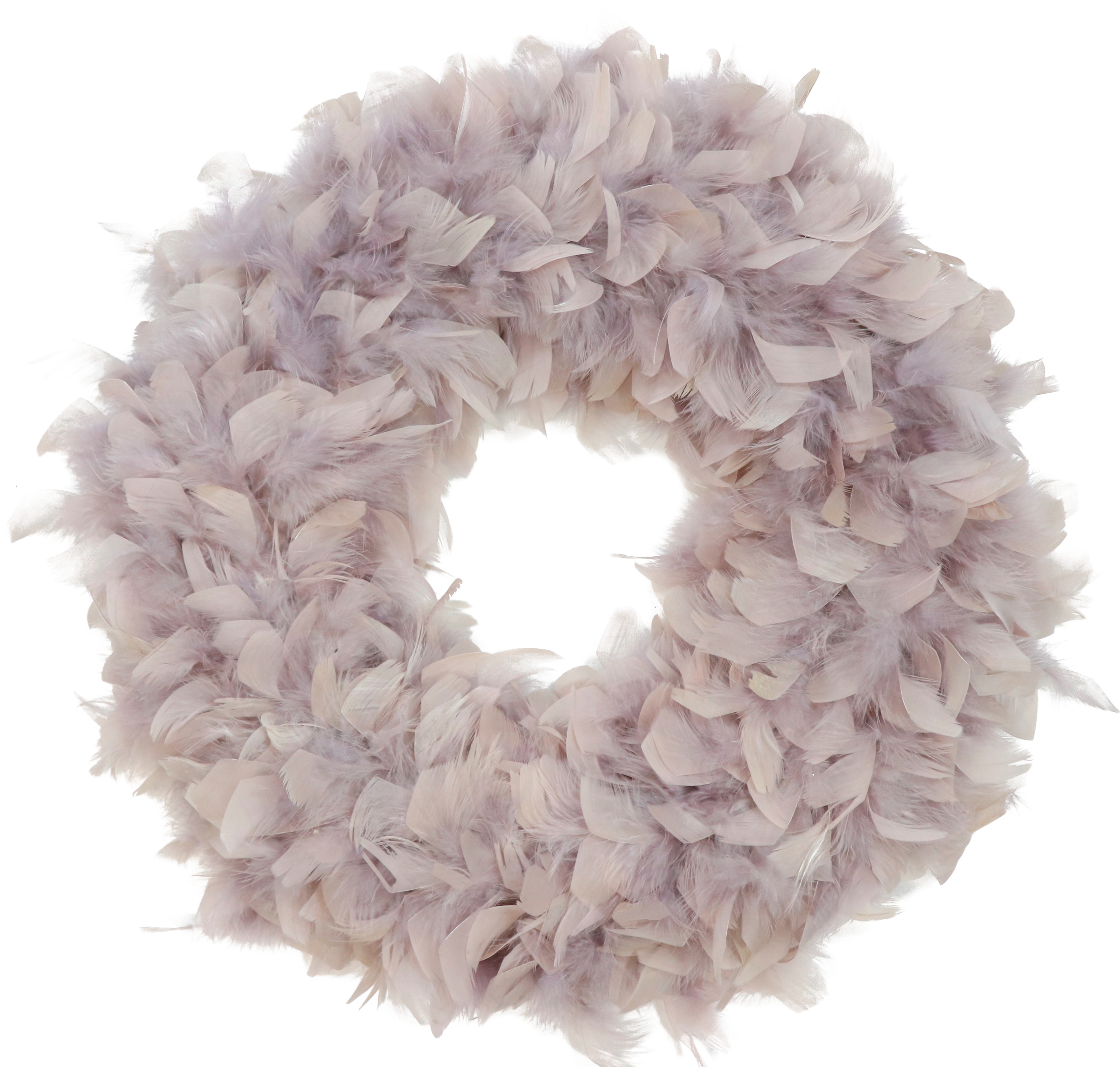 2351 COURONNE DE PLUMES ROSÉ