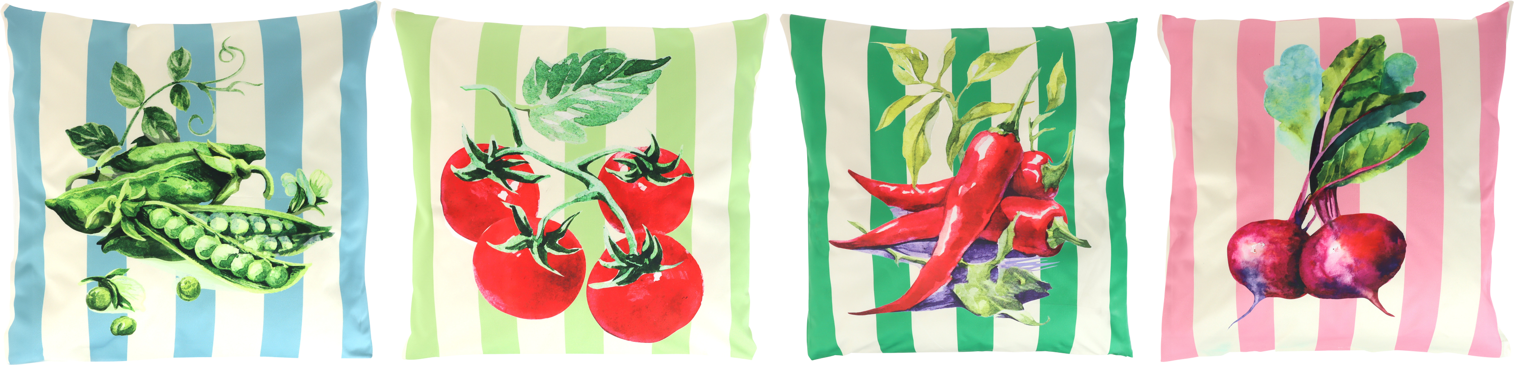 2386 HOUSSES DE C VEGGIEVIBES 45X45 4P