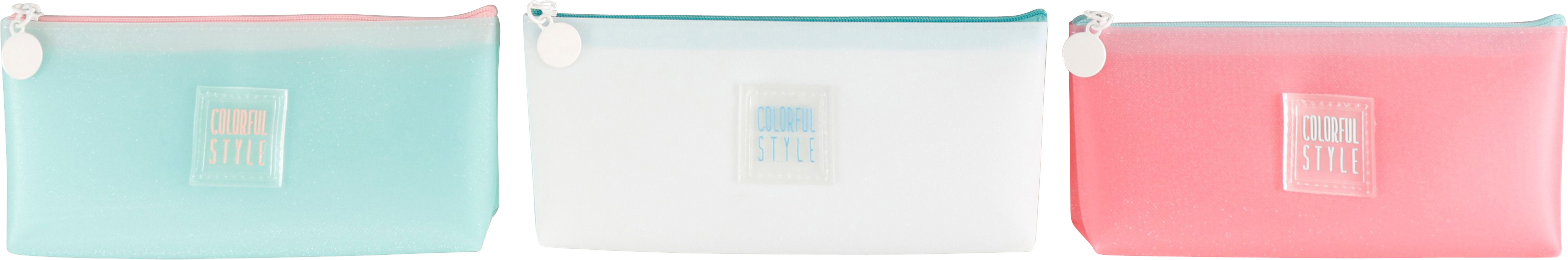 2465 POCHETTES  COLORFUL STYLE  3P