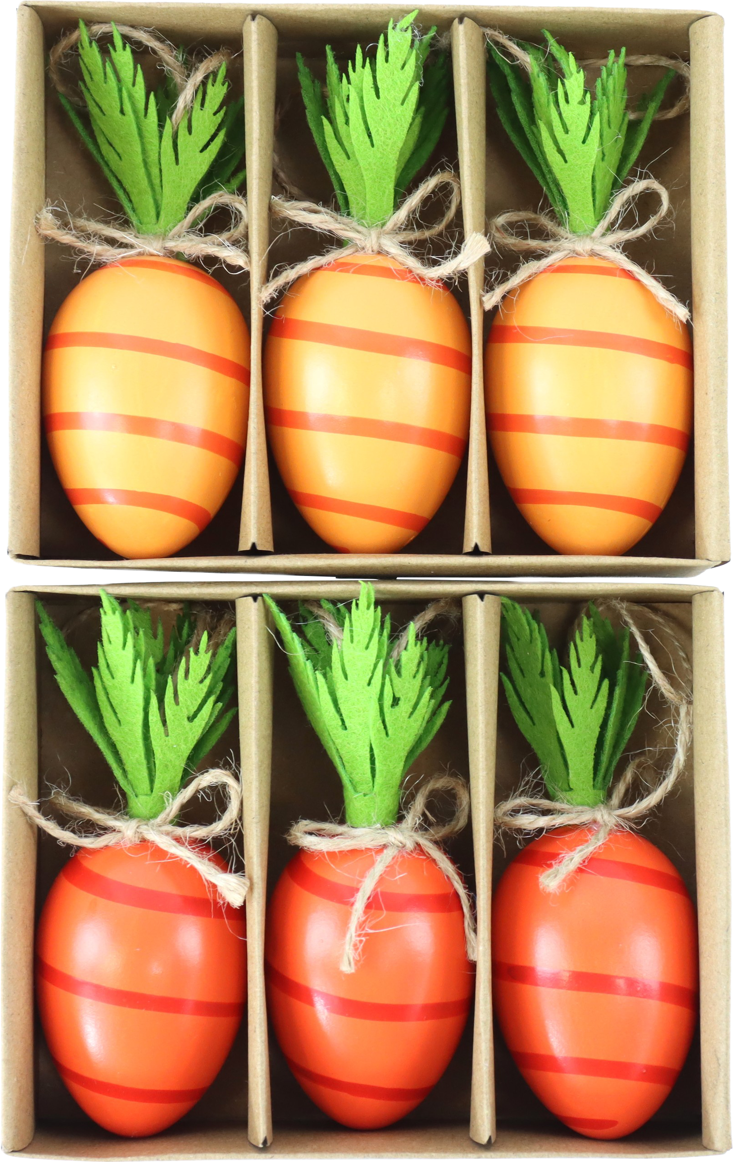 2616 UOVA DÉCO CARROT GLOW  6PZ