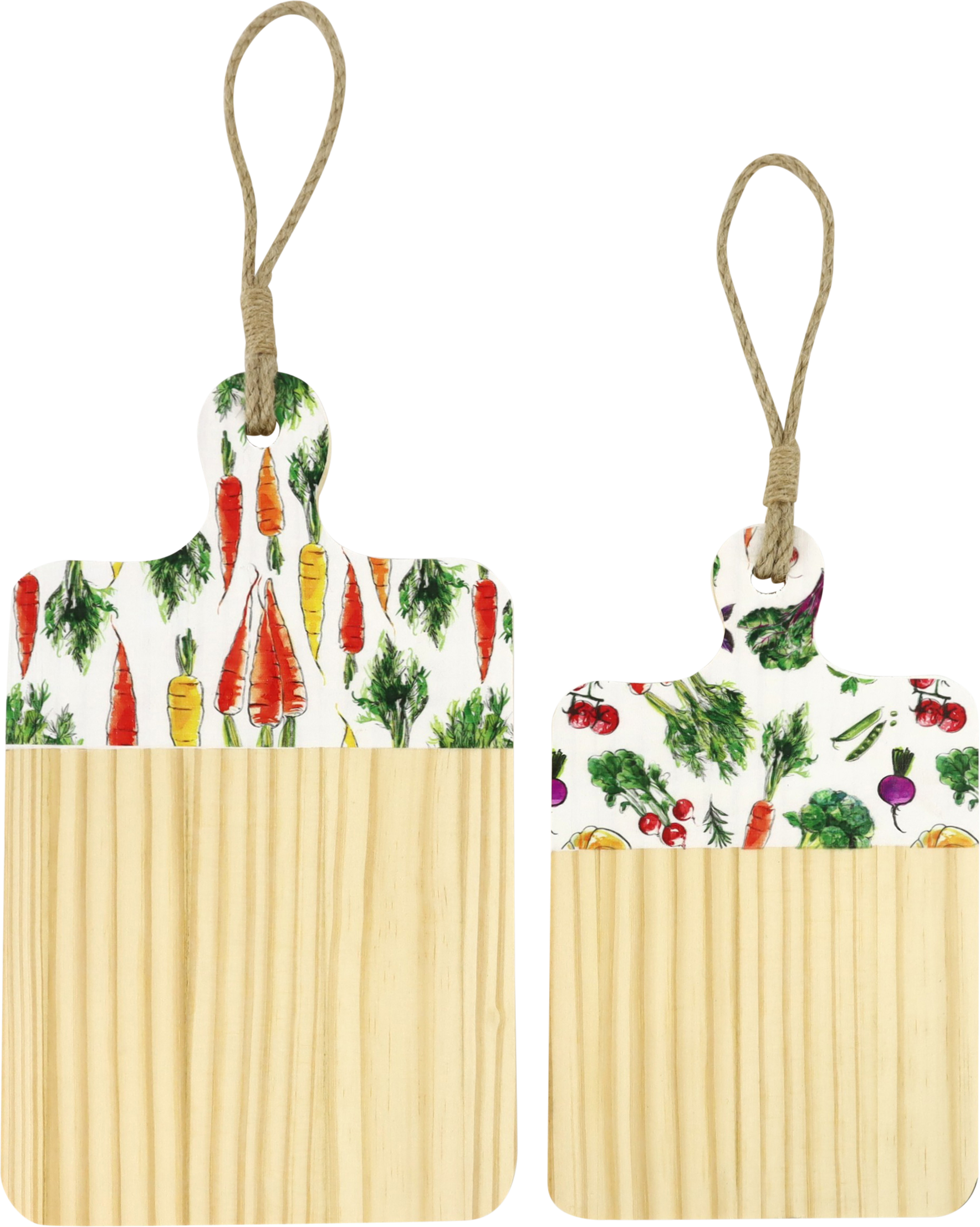 2674 TAGLIERI LEGNO VEGGIE VIBES  2PZ