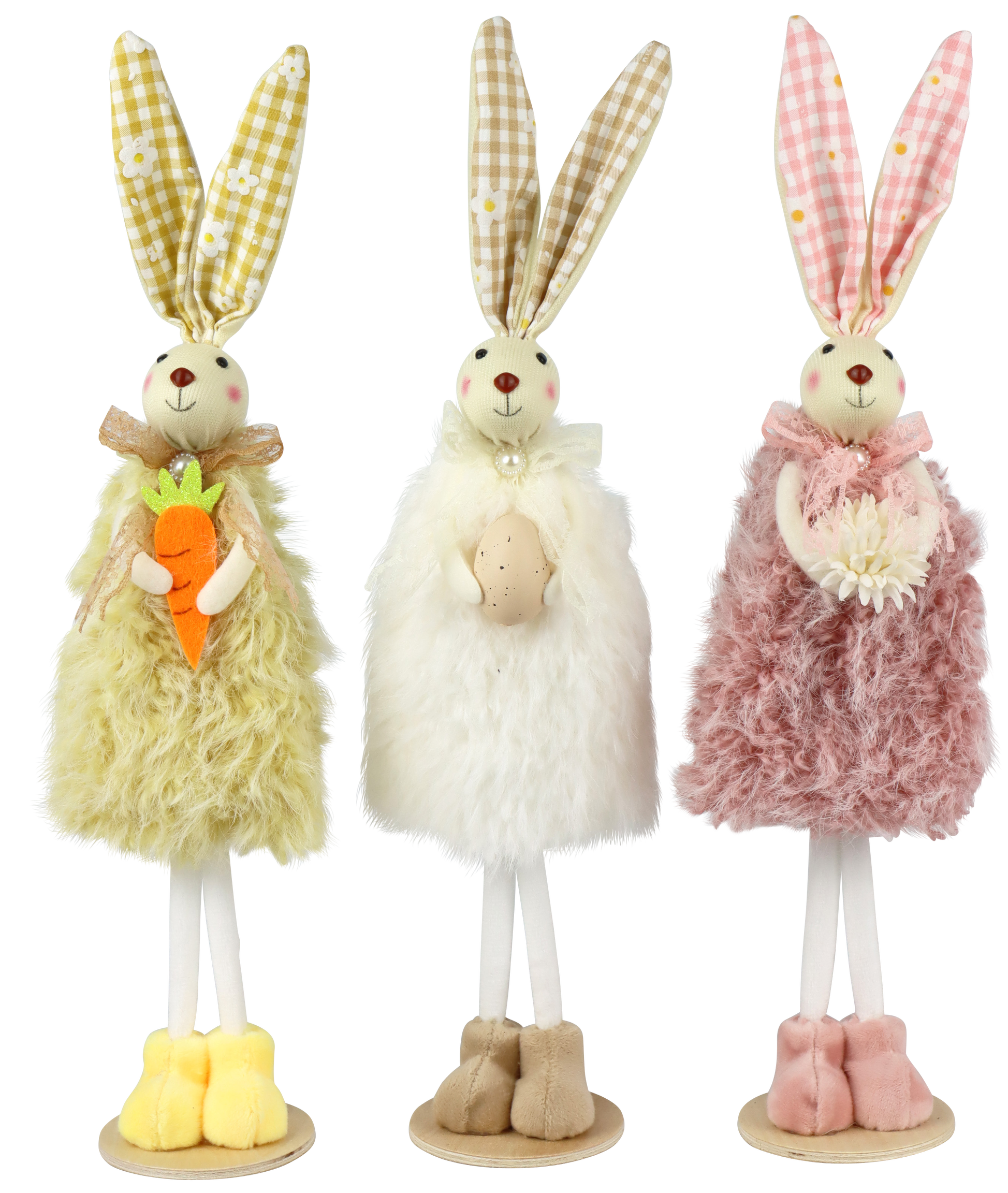 2699 FIGURES DE LAPINS COSY EASTER  3P