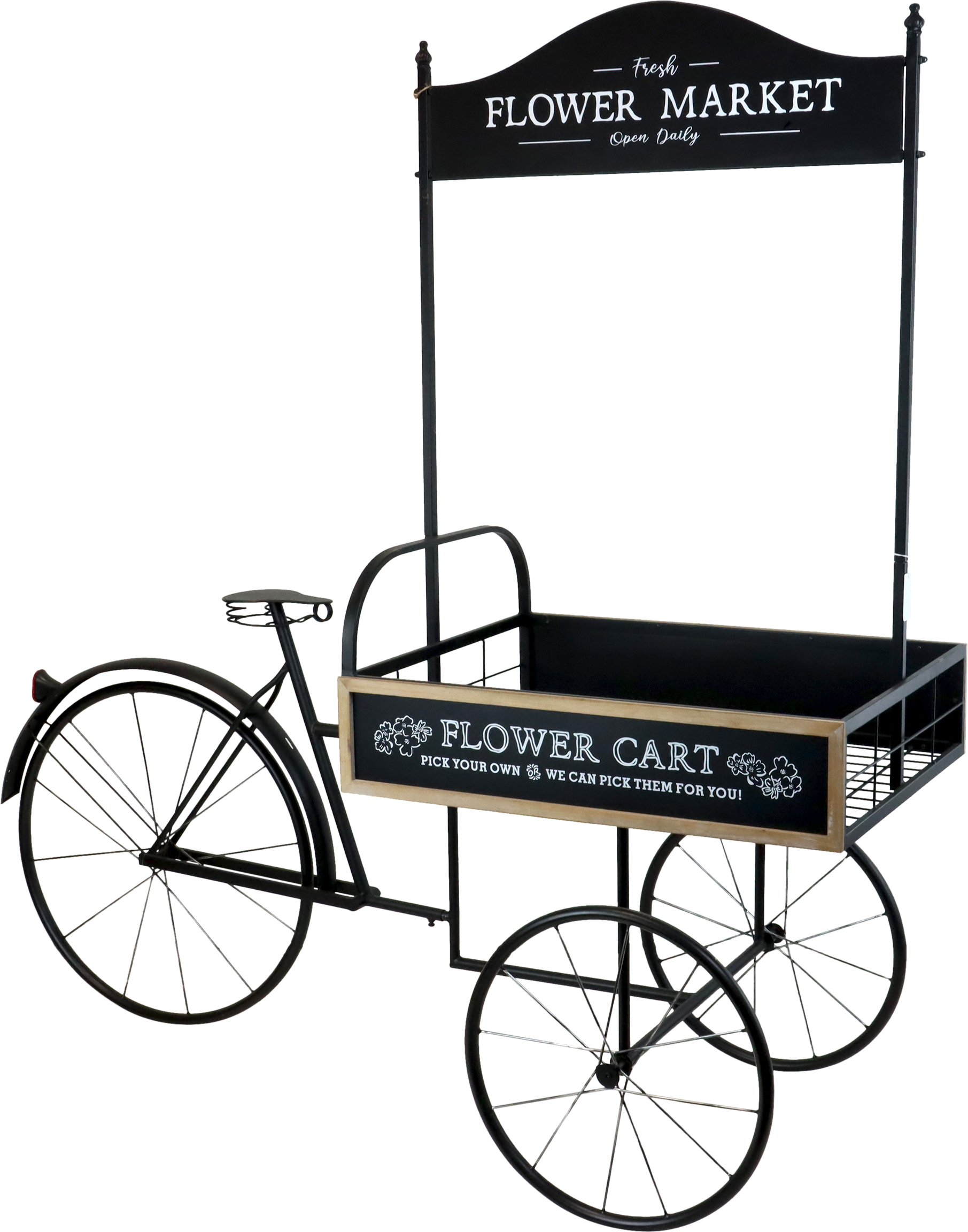 2725 BICI CON FLORES  ÁMSTERDAM