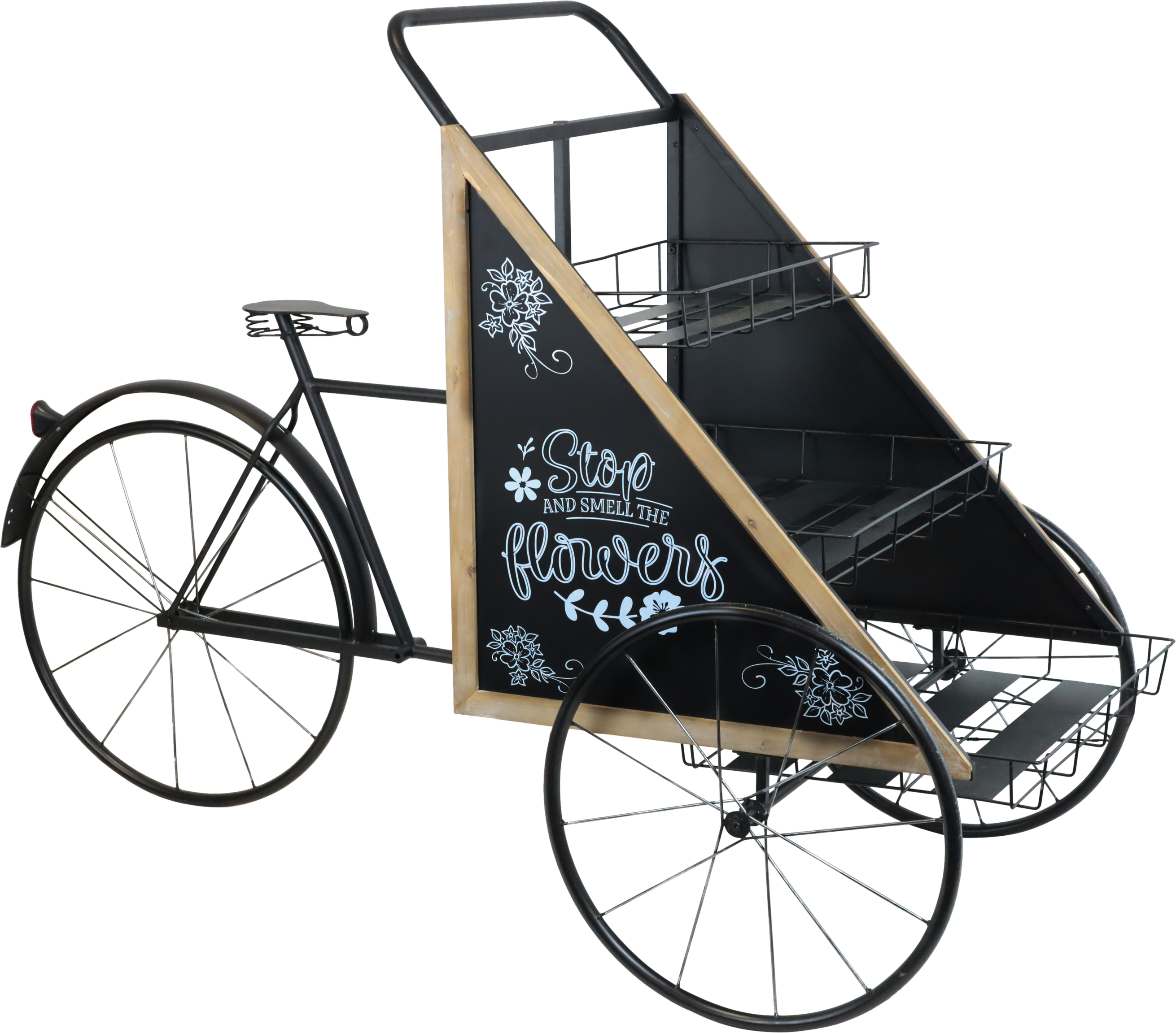 2726 BICI CON FLORES  ÁMSTERDAM