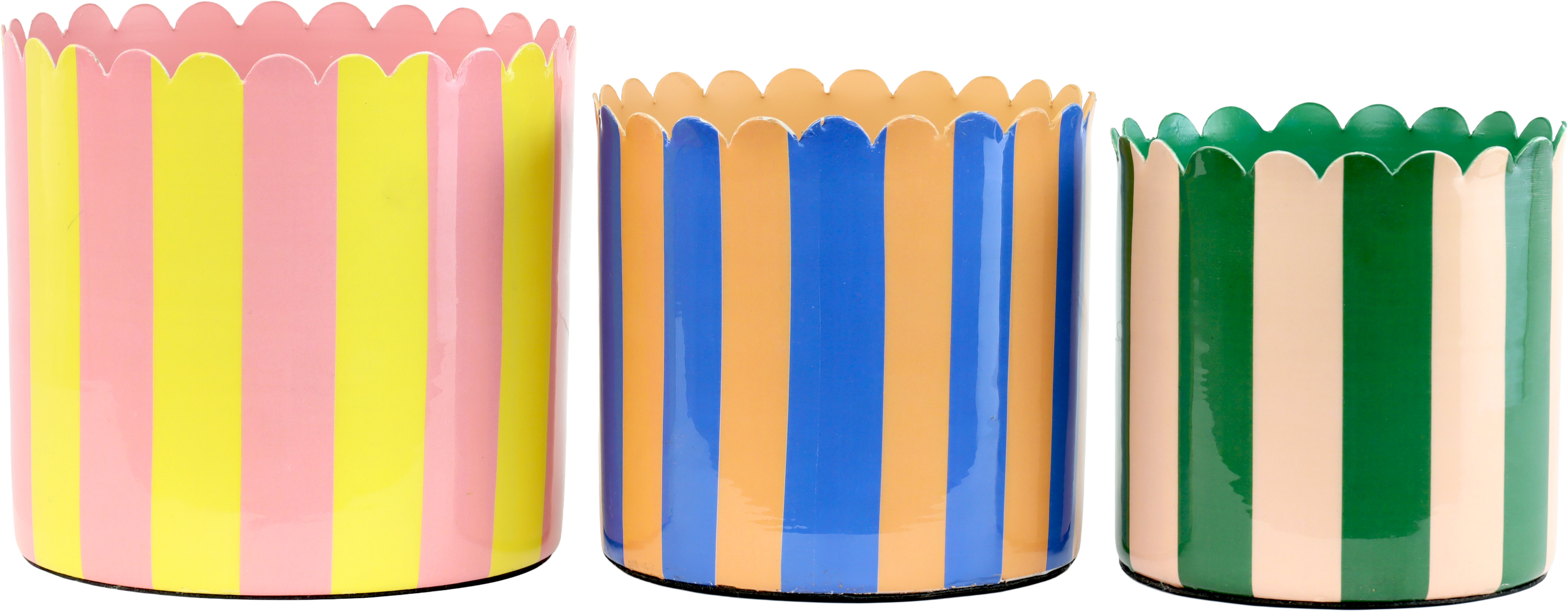 2728 Cache-pots LINEA LUX  3P