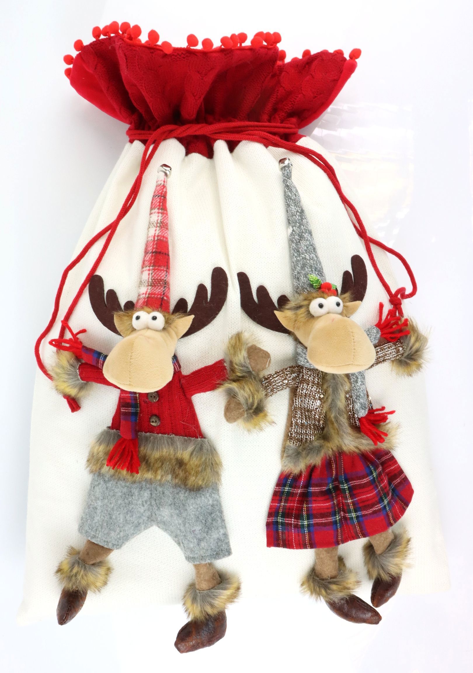2762 GIFTBAG MERRY MOOSE