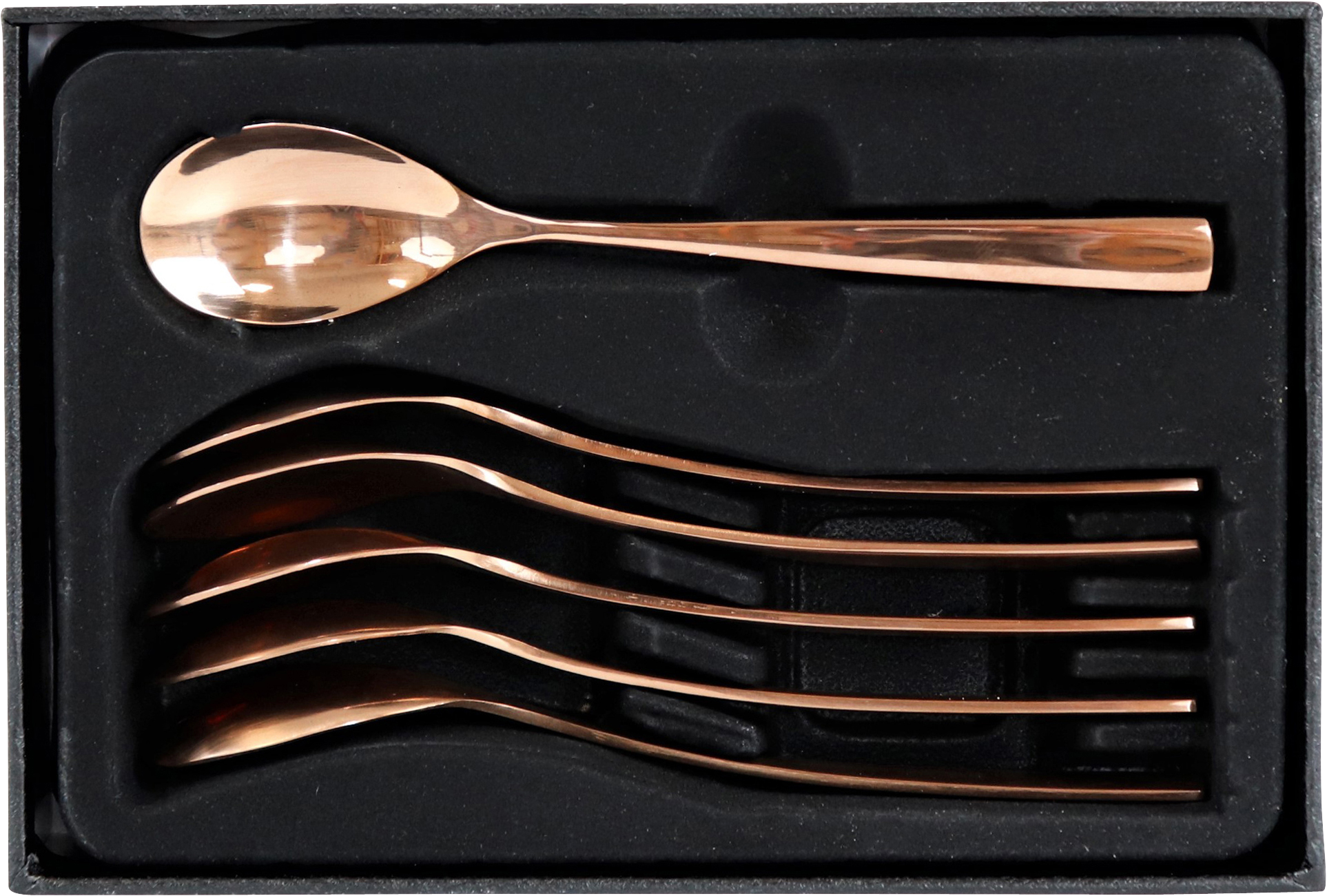 2934 CUILLERES  COPPERY  6P