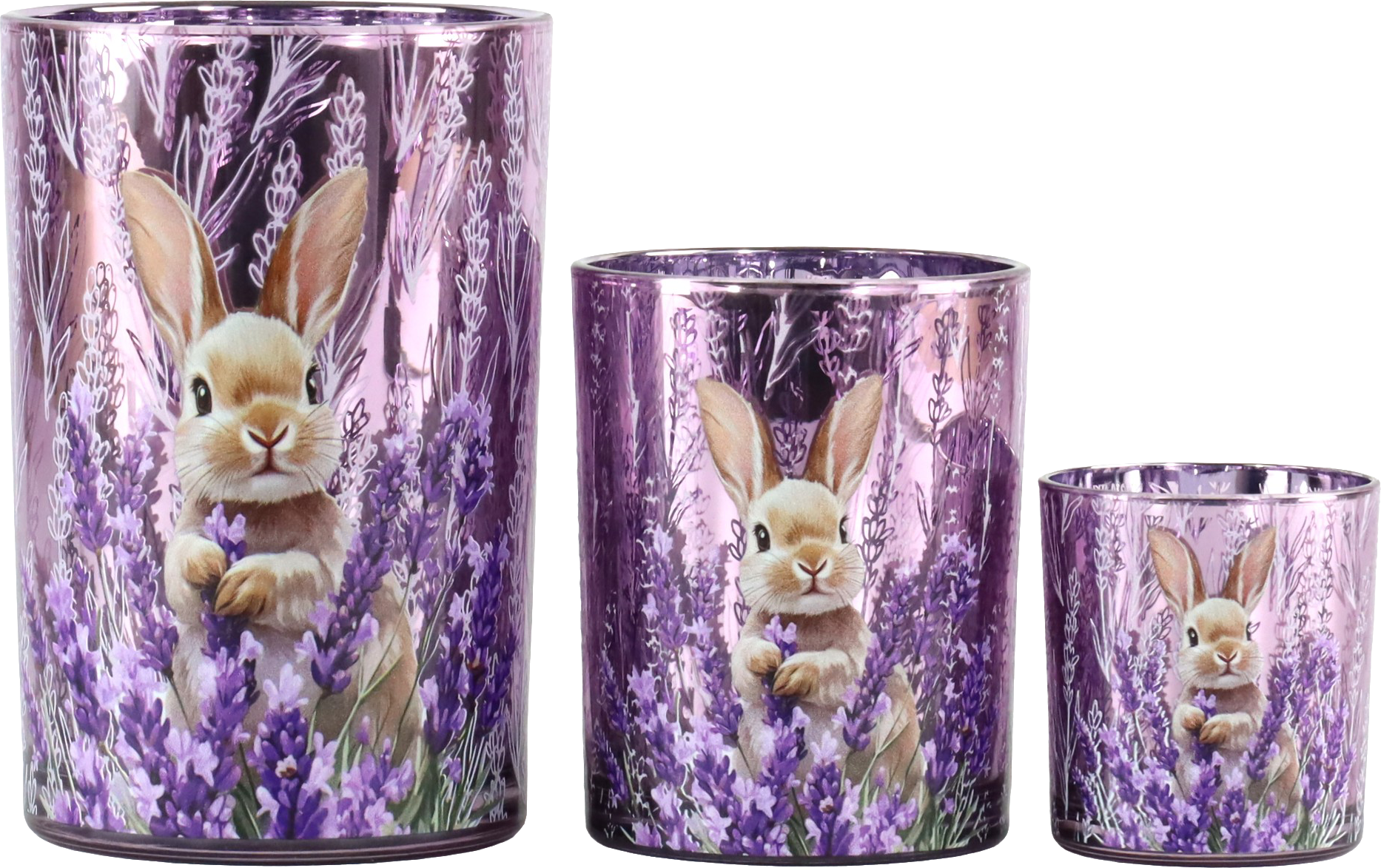 2988 LANTERNE BUNNY GARDEN  3PZ