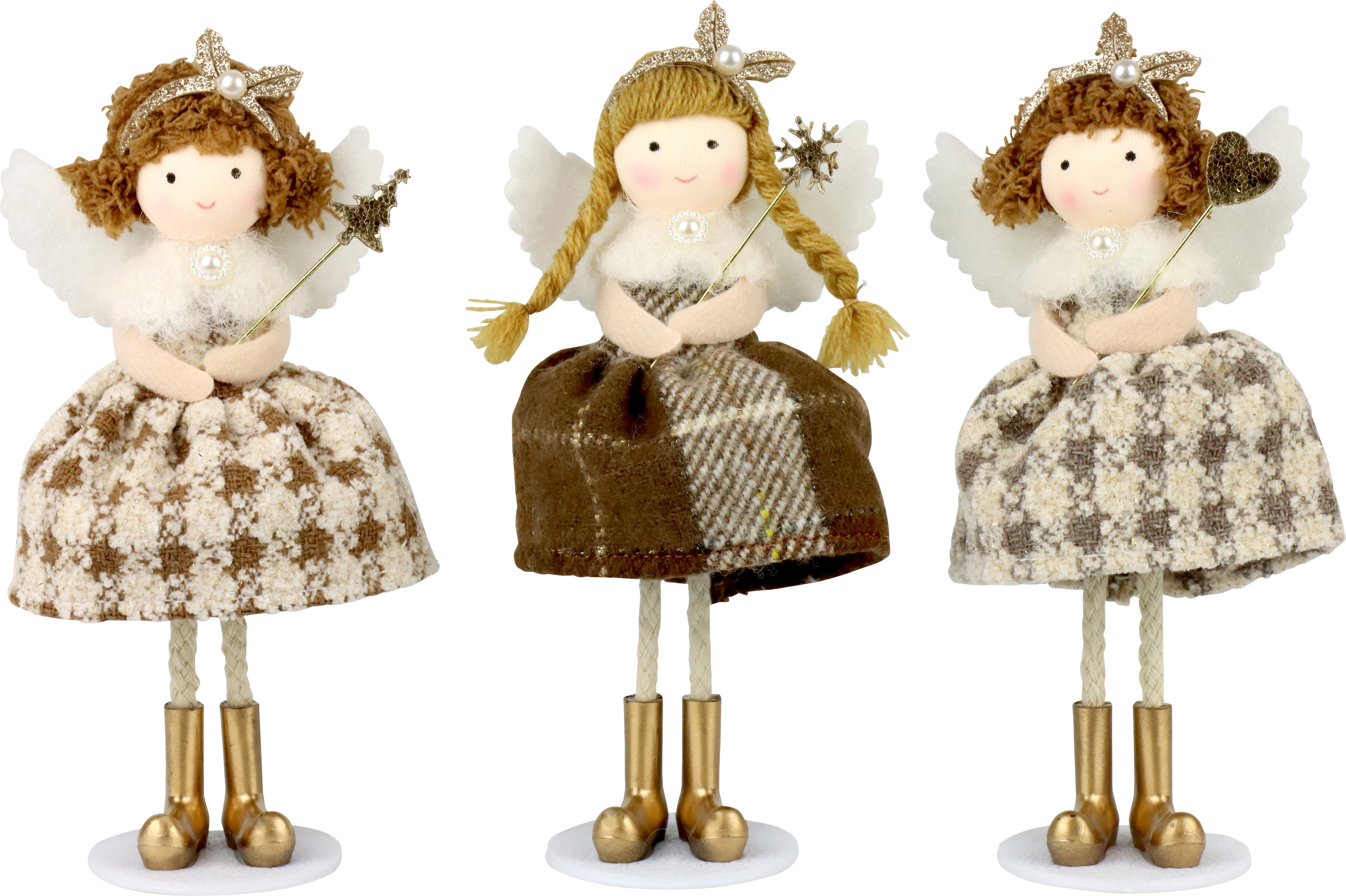3169 ENELTRIO RUSTIC ANGELS  S/3