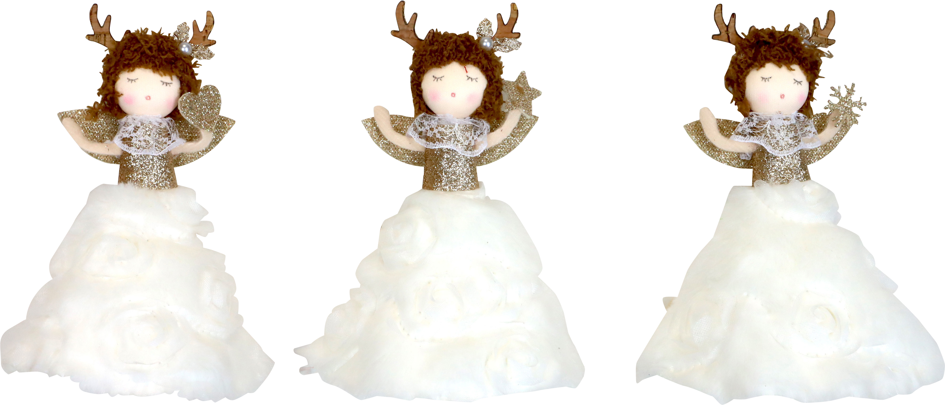 3189 COLGADOR ÁNGEL FLUFFY GRACE  S/3