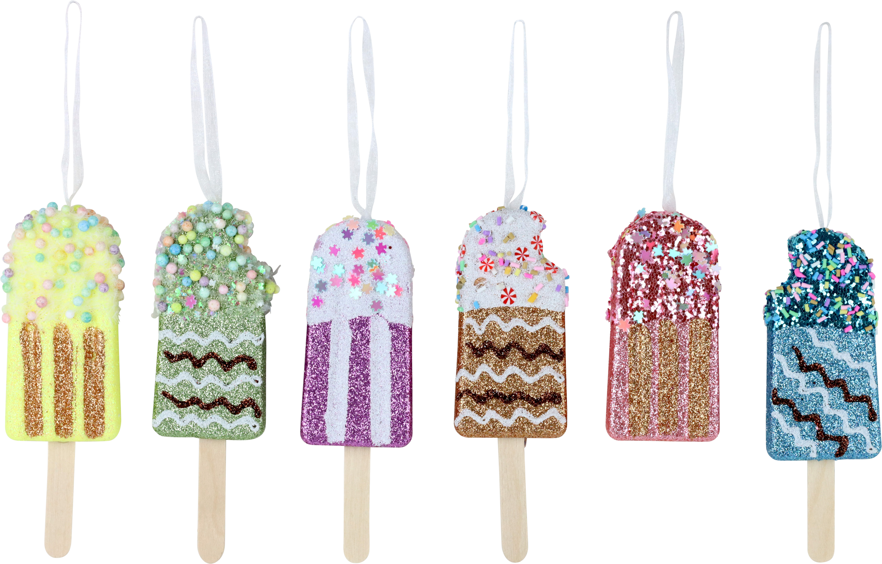 3263 BÂTONNET GLACE « JOLLY XMAS » 6P