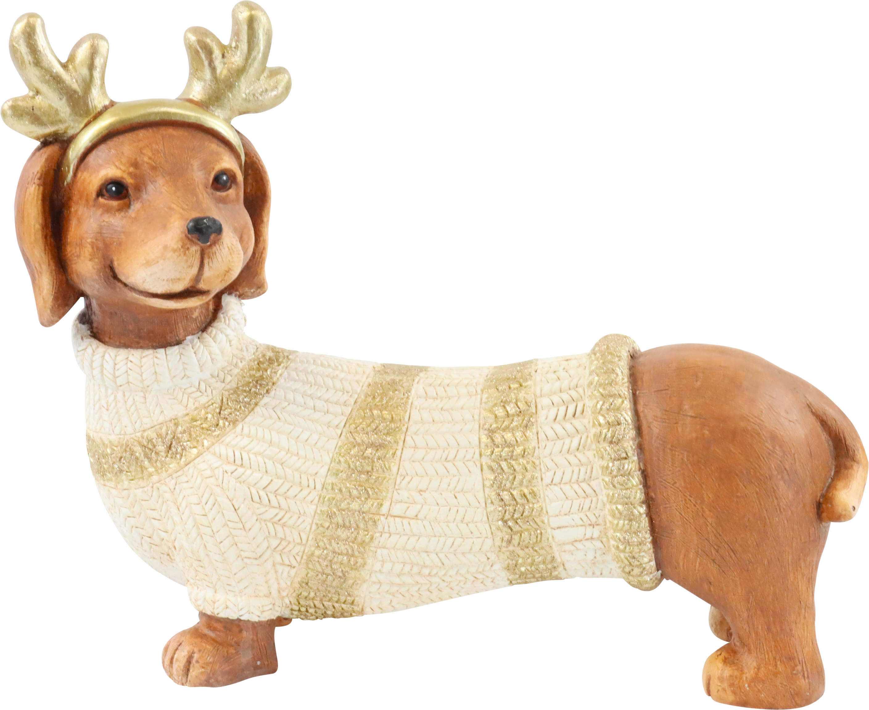 3335 DACHSHUND FESTIVE WOOF