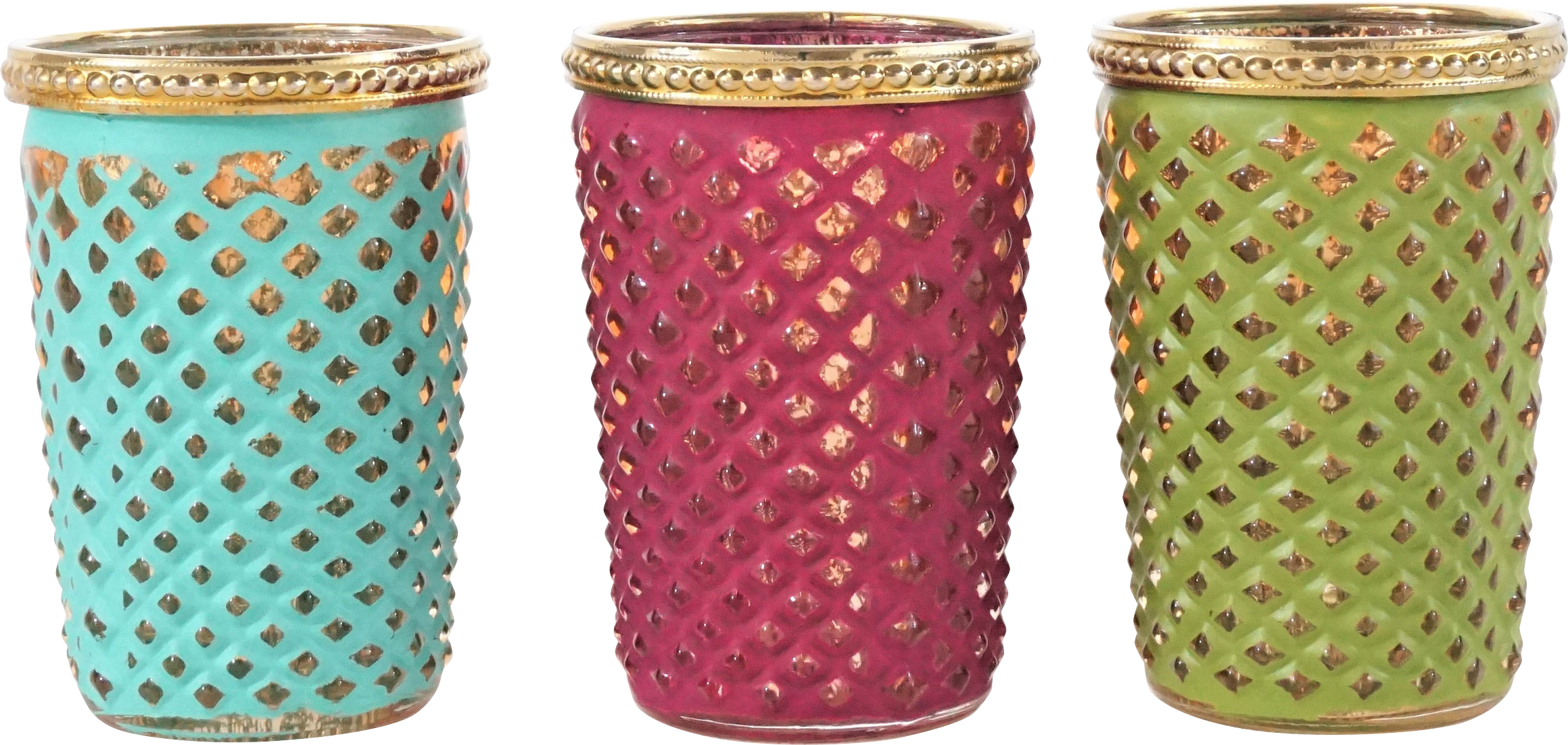 3418 BOUGEOIRS DE TABLE  KONYA  3P