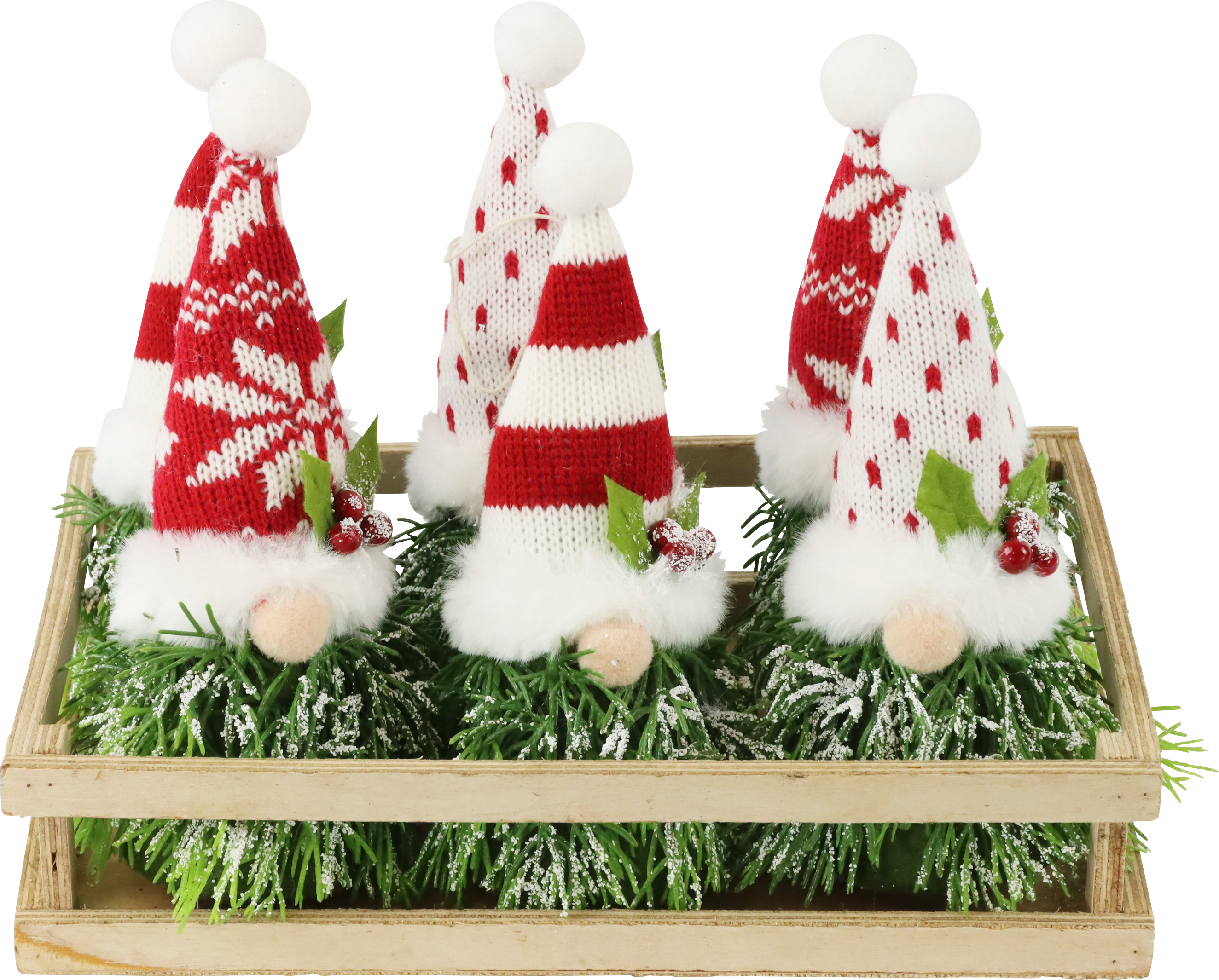 3632 LUTINS DE NOËL EN BOITE 6P