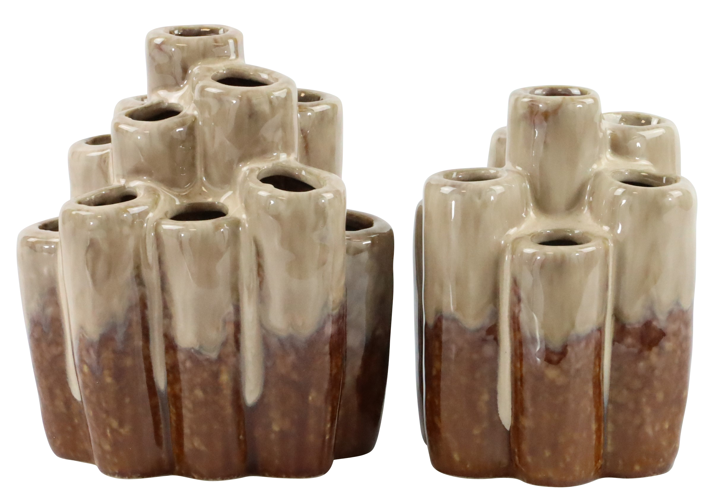 3655 OBJECT DE VASE TERRA  2P