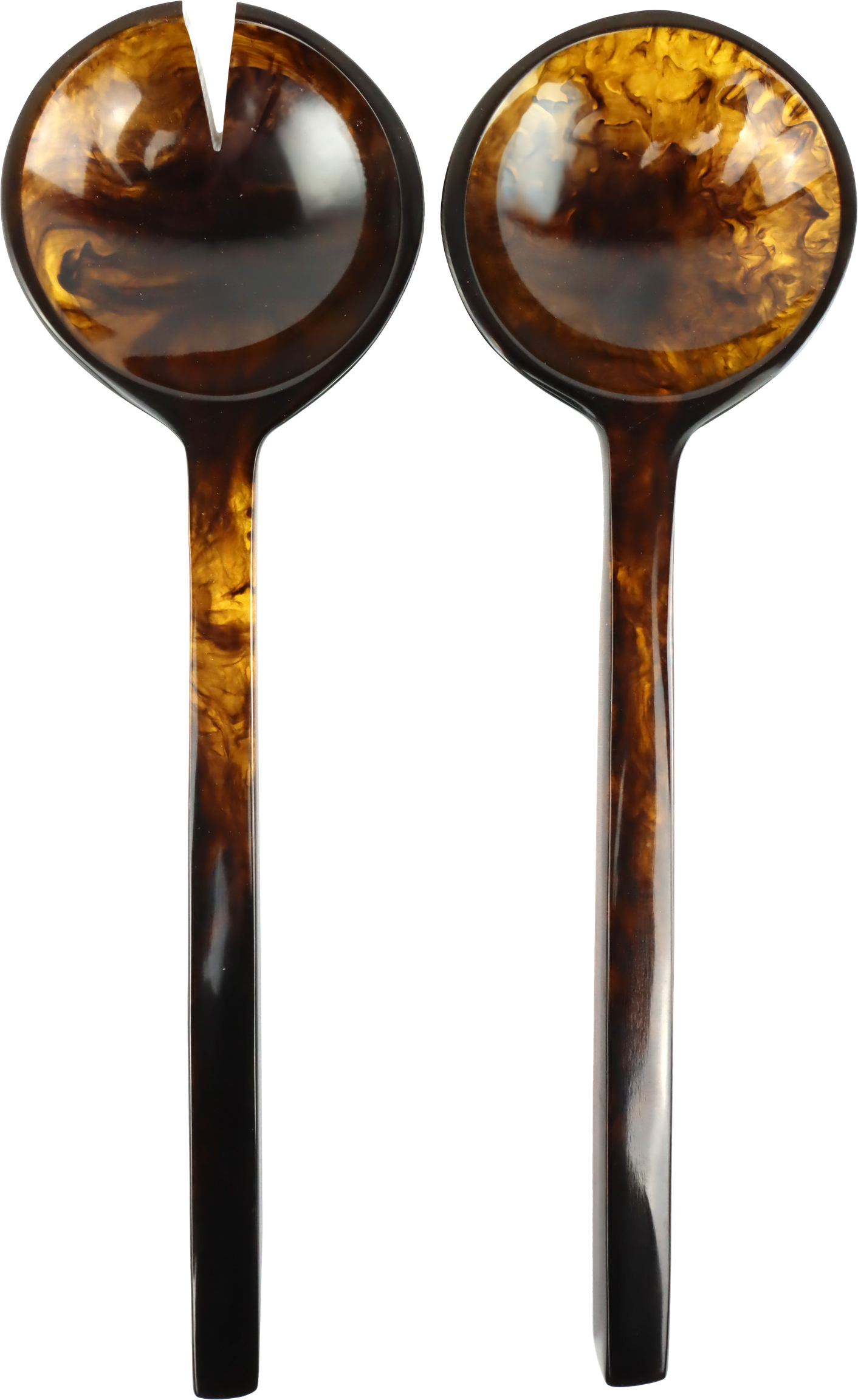 3691 COUVERTS À SALADE OMBRÉ  2P