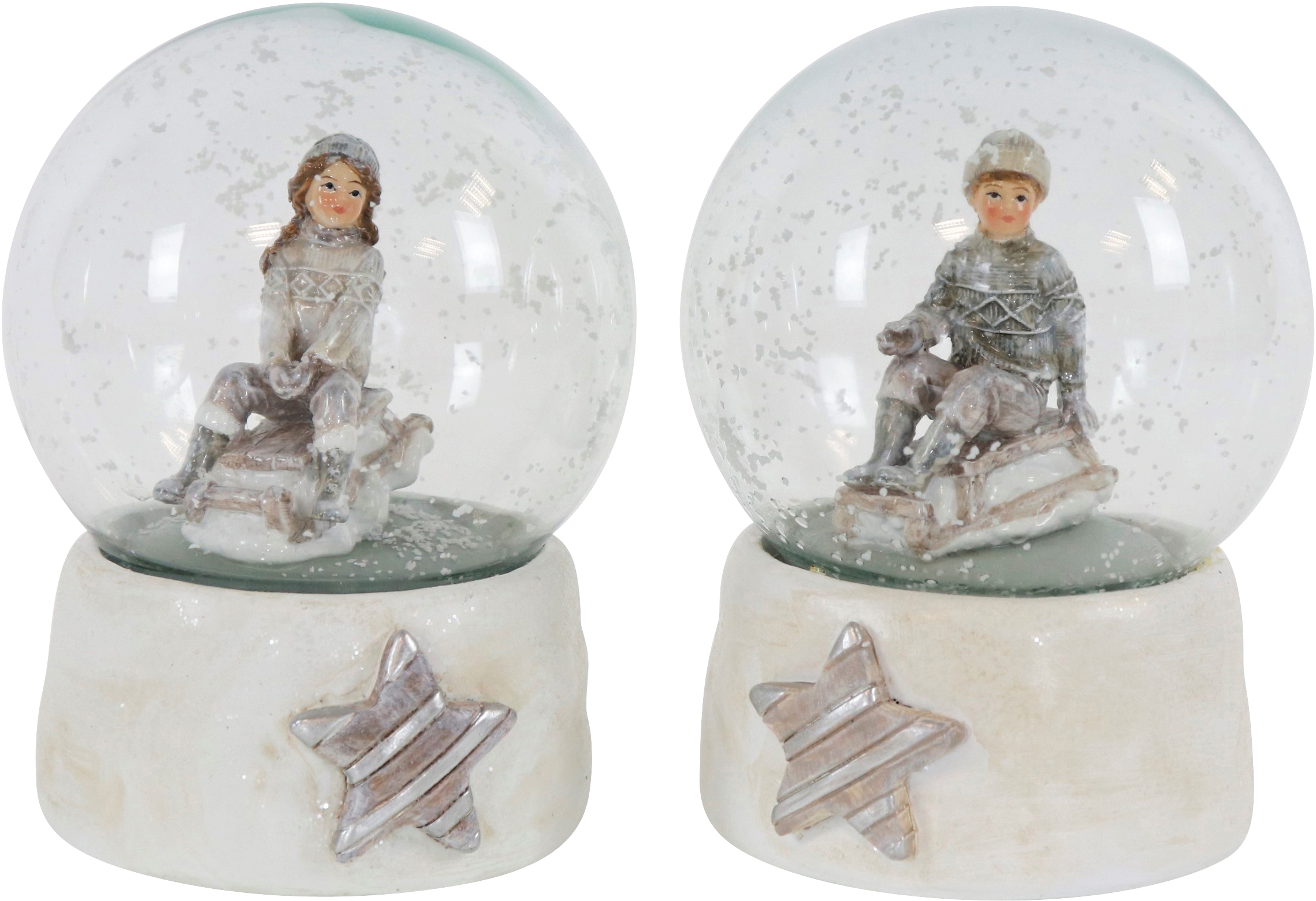 3799 BOULES À NEIGE  WINTERKIDS  2P