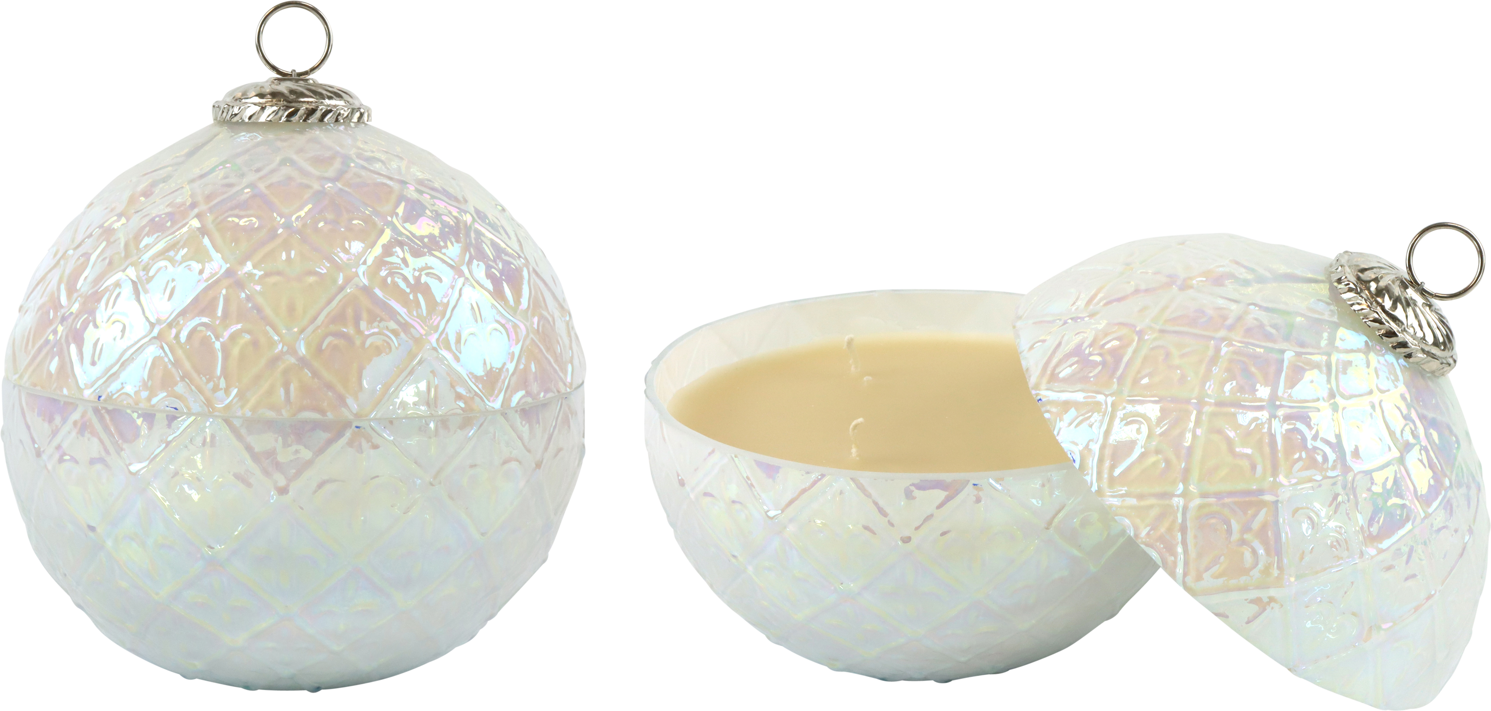 3963 KERZENGLAS XMAS BALL