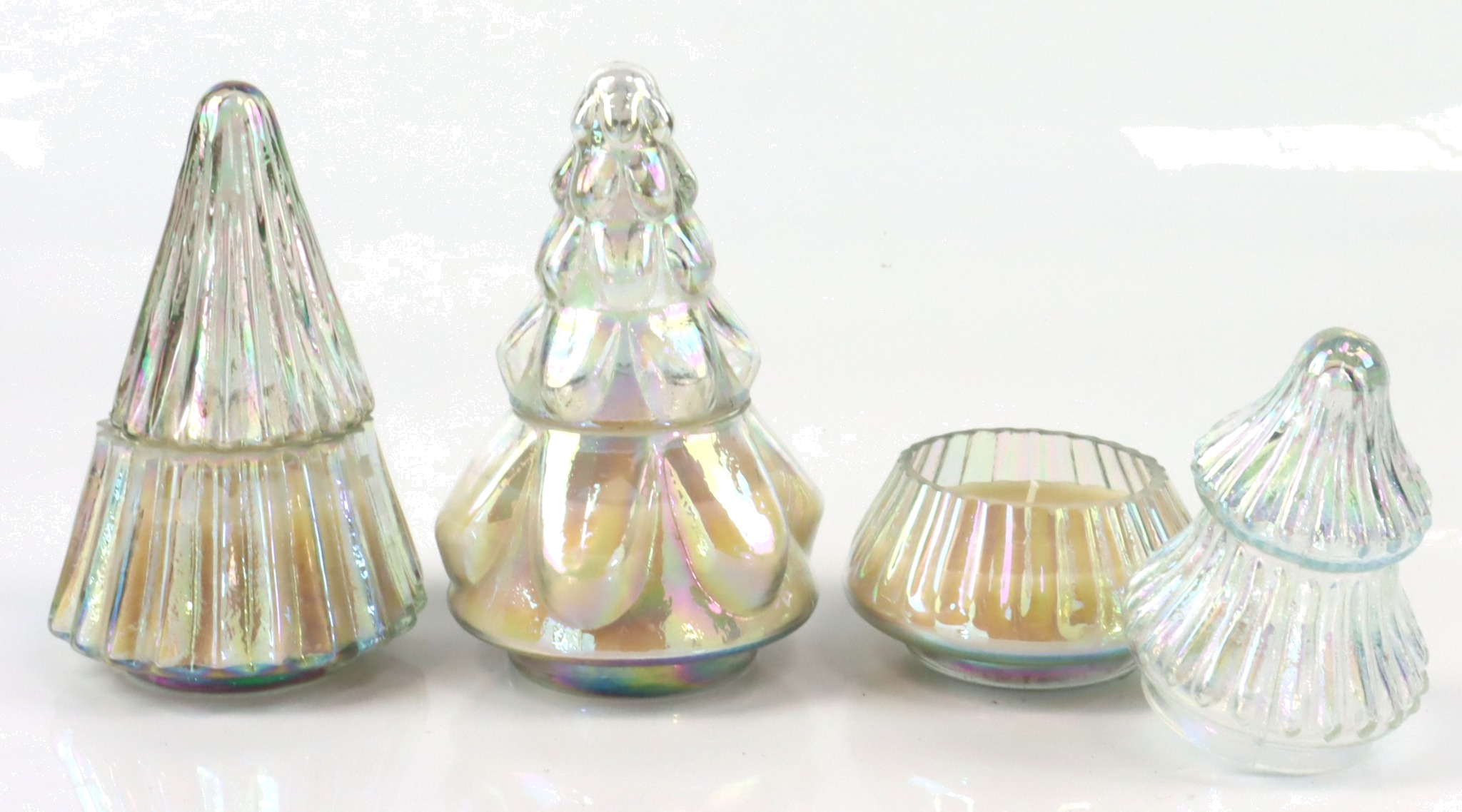 3980 VASSOIPERCANDELE TREES ON FIR  3PZ