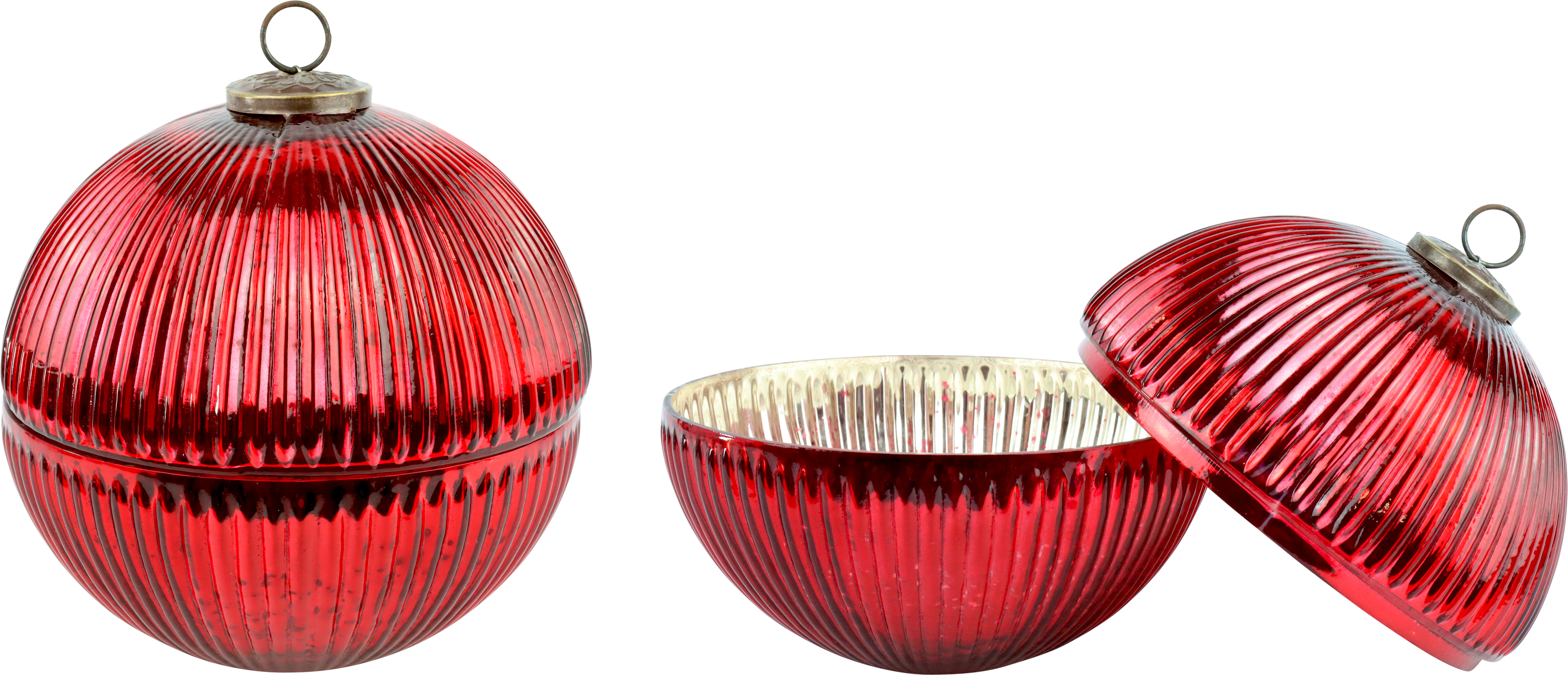 4045 BOCAL VERRE « CHRISTMAS BALL »