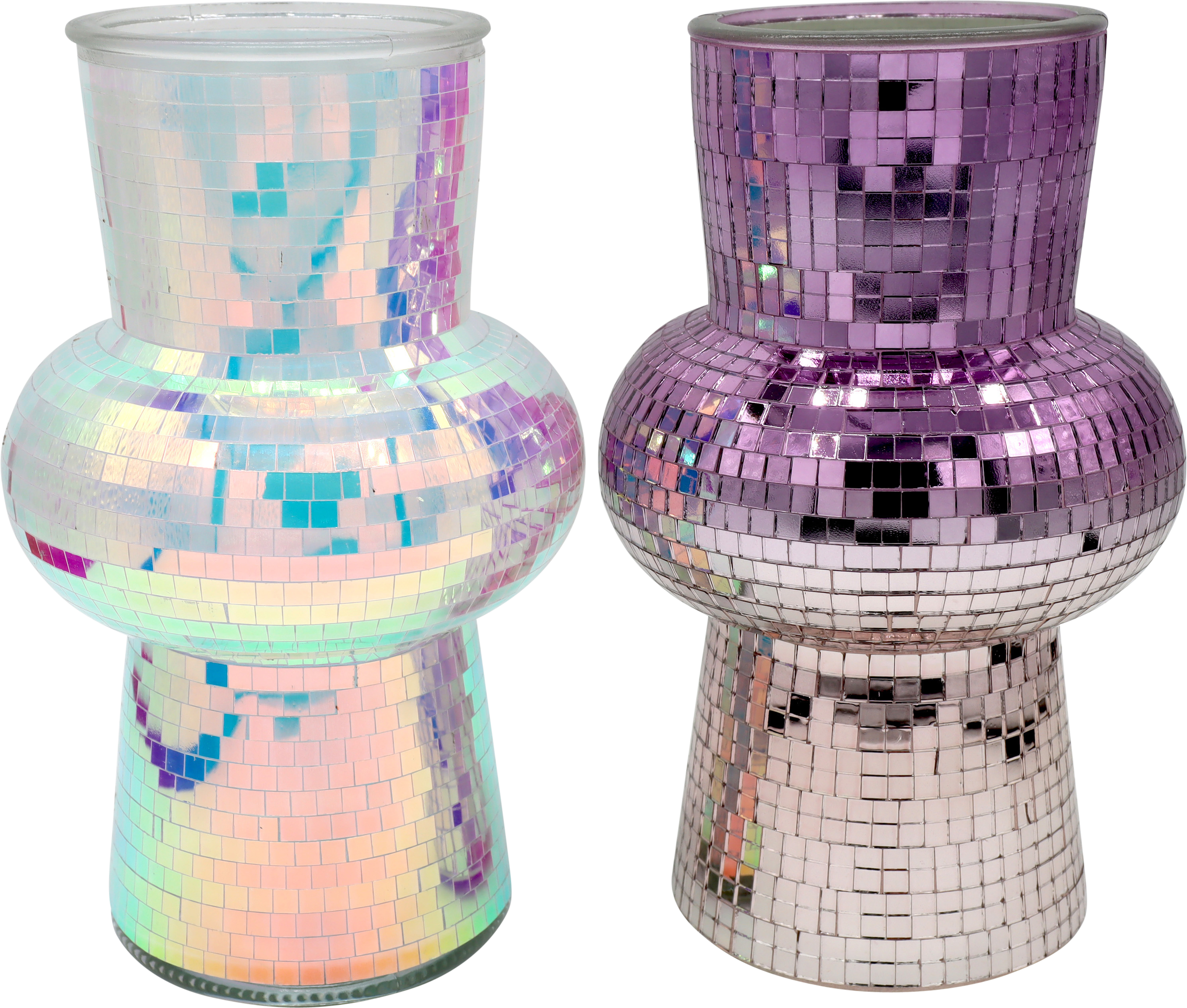 4069 VASES LUSH LIGHTS  2P