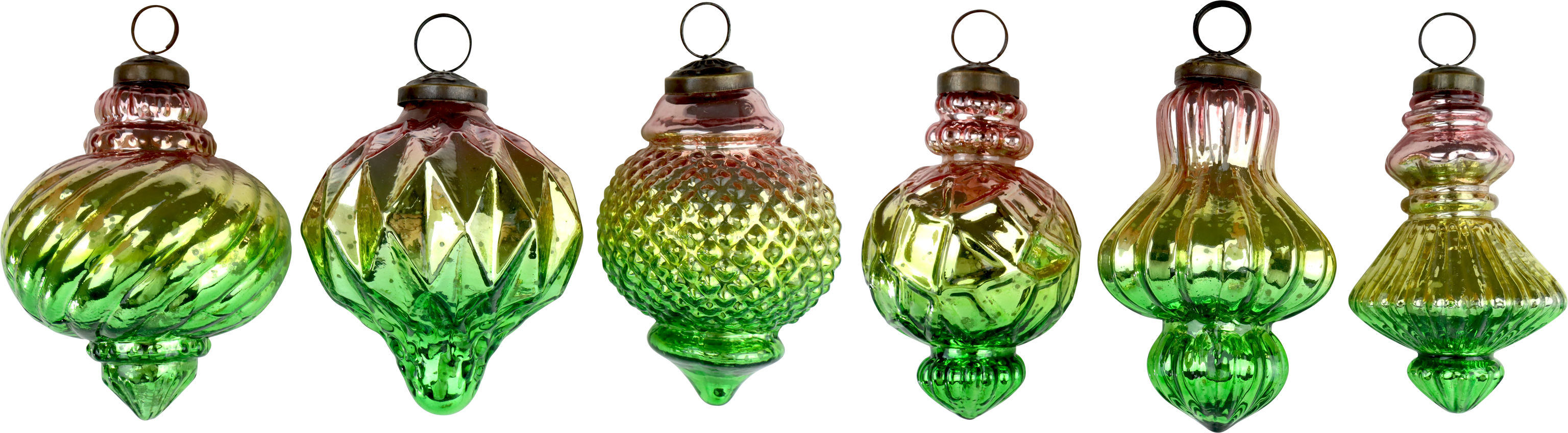 4095 DÉCO EN VERRE « CARNIVAL » 6P