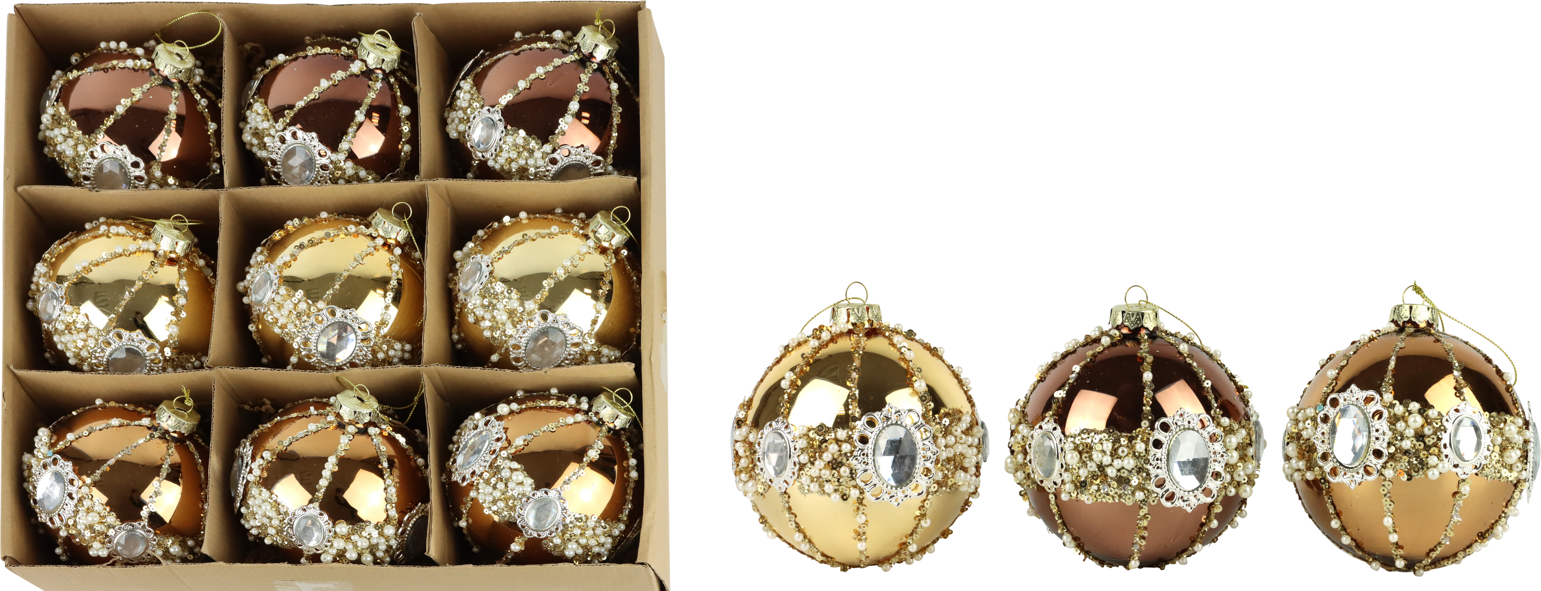 4123 BOITE À BOUGES E OPULENT GLOW  9P