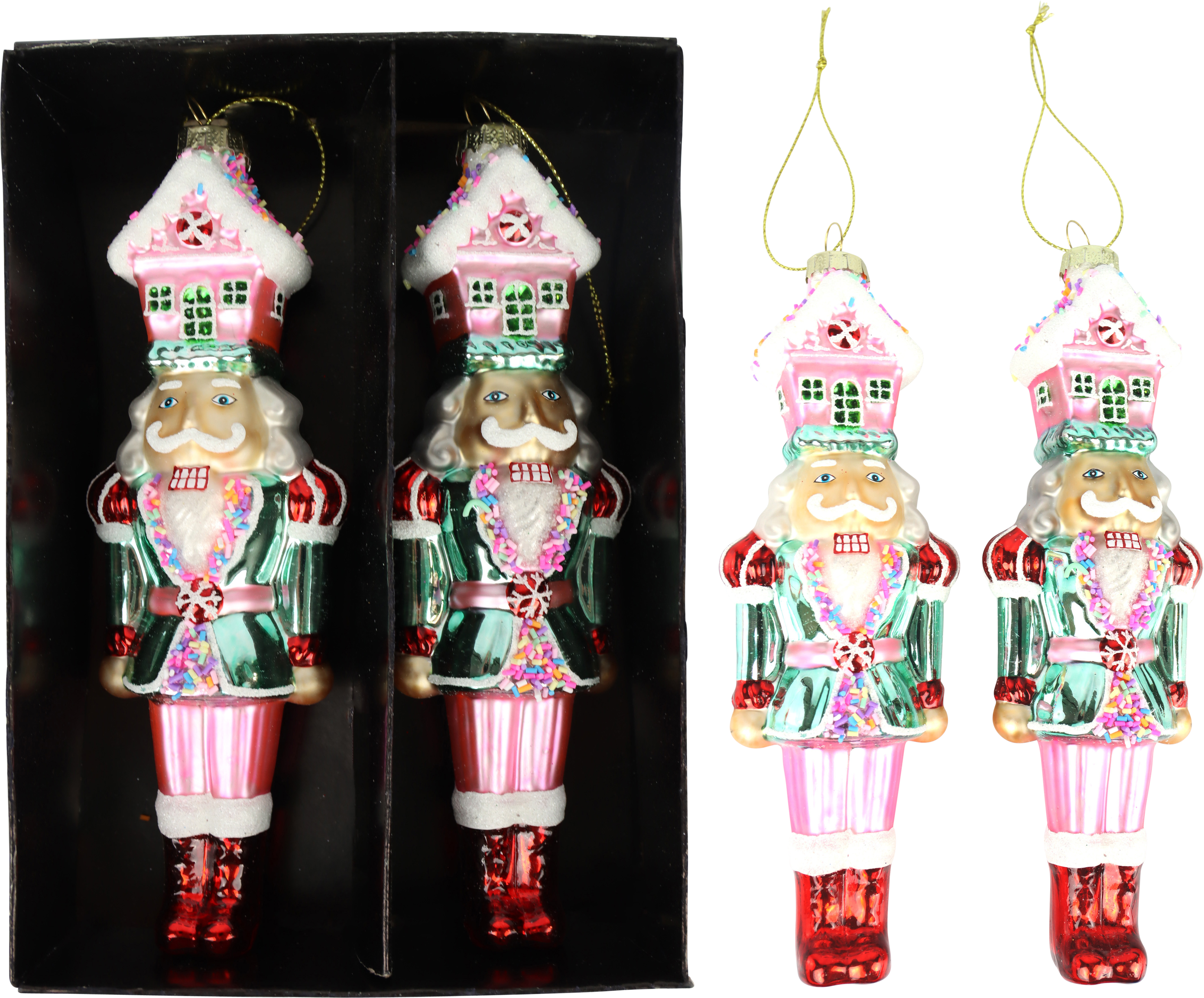 4239 GLASSCHMUCK NUTCRACKER  2P