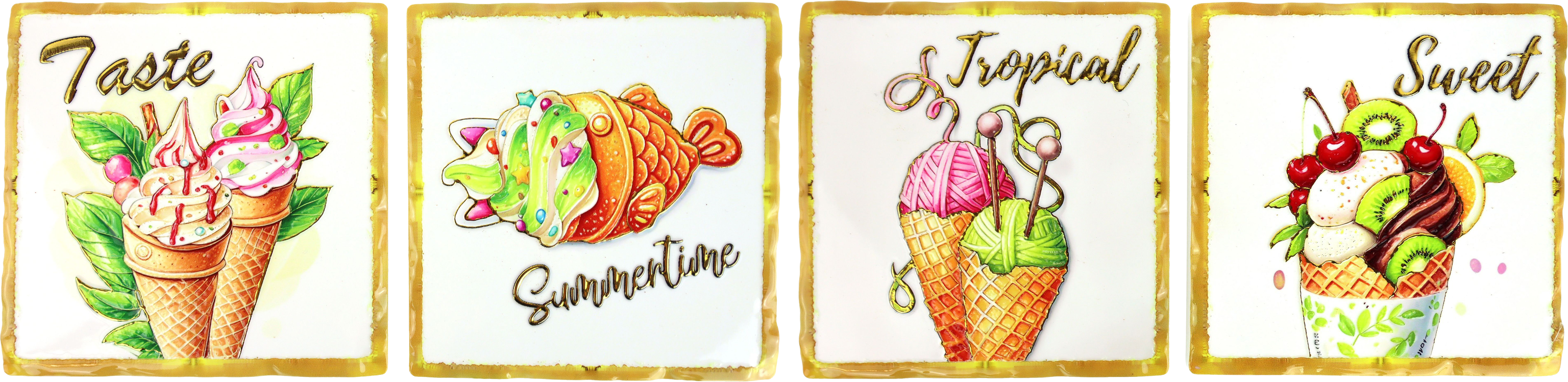 4283 SOUS-VERRES SUNDAE  4P