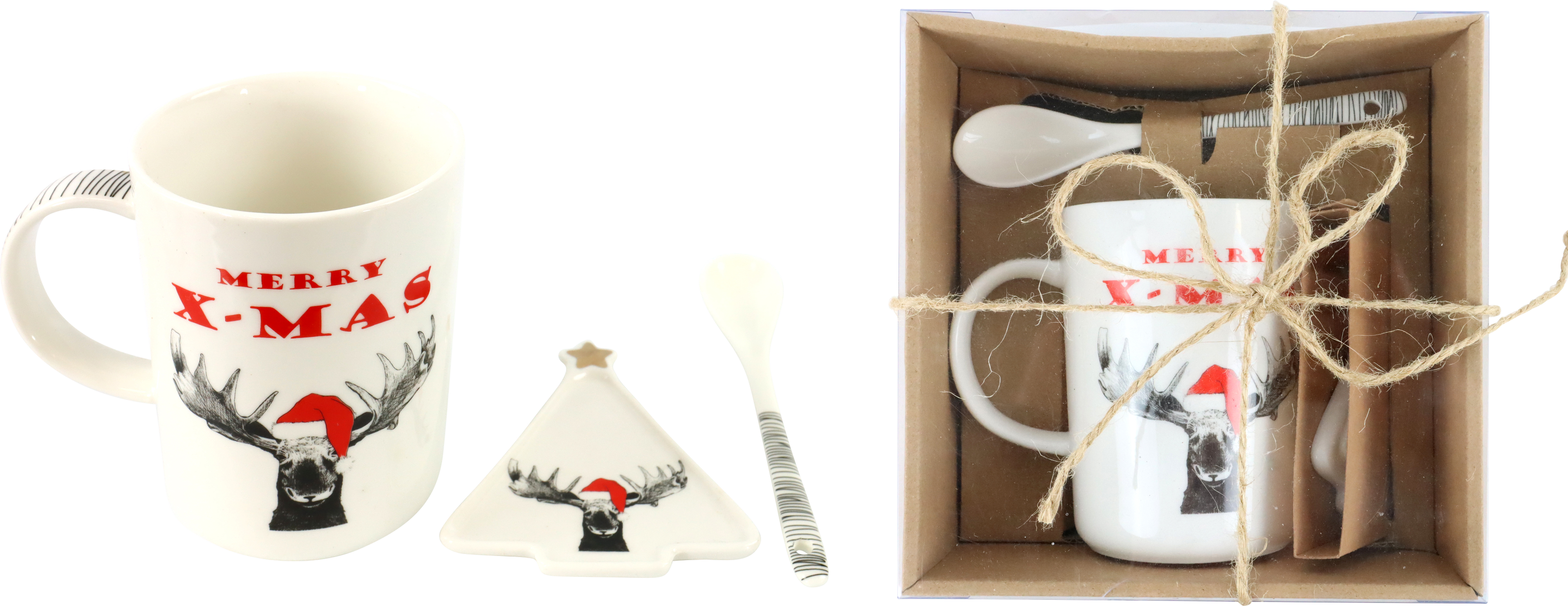 4346 COFFRET CADEAU  MERRY MOOSE  3P