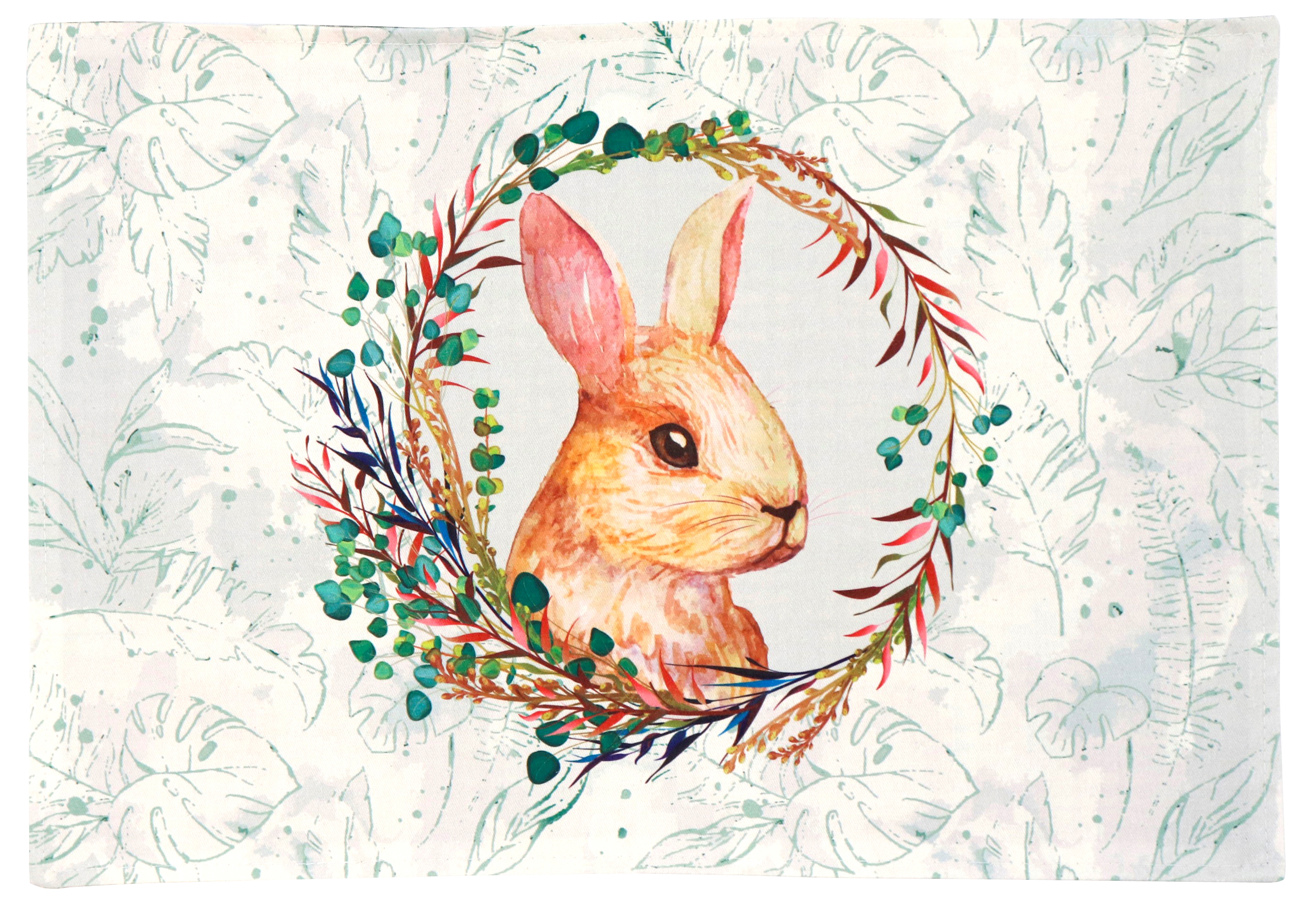 4429 SOUS-ASSIETTES COUNTRY RABBIT