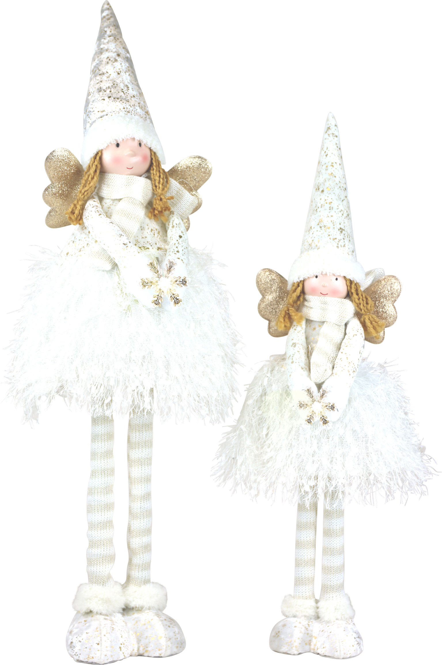 4634 FIGURINES D'ANGES LED CELESTE  2P