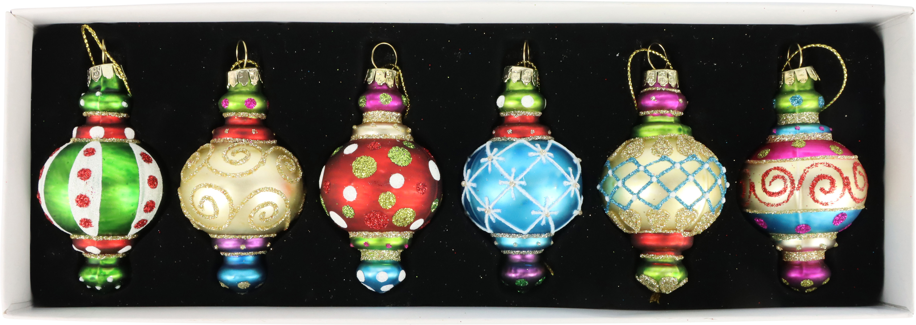 4636 DÉCO EN VERRE « PETERSBURG » 6P