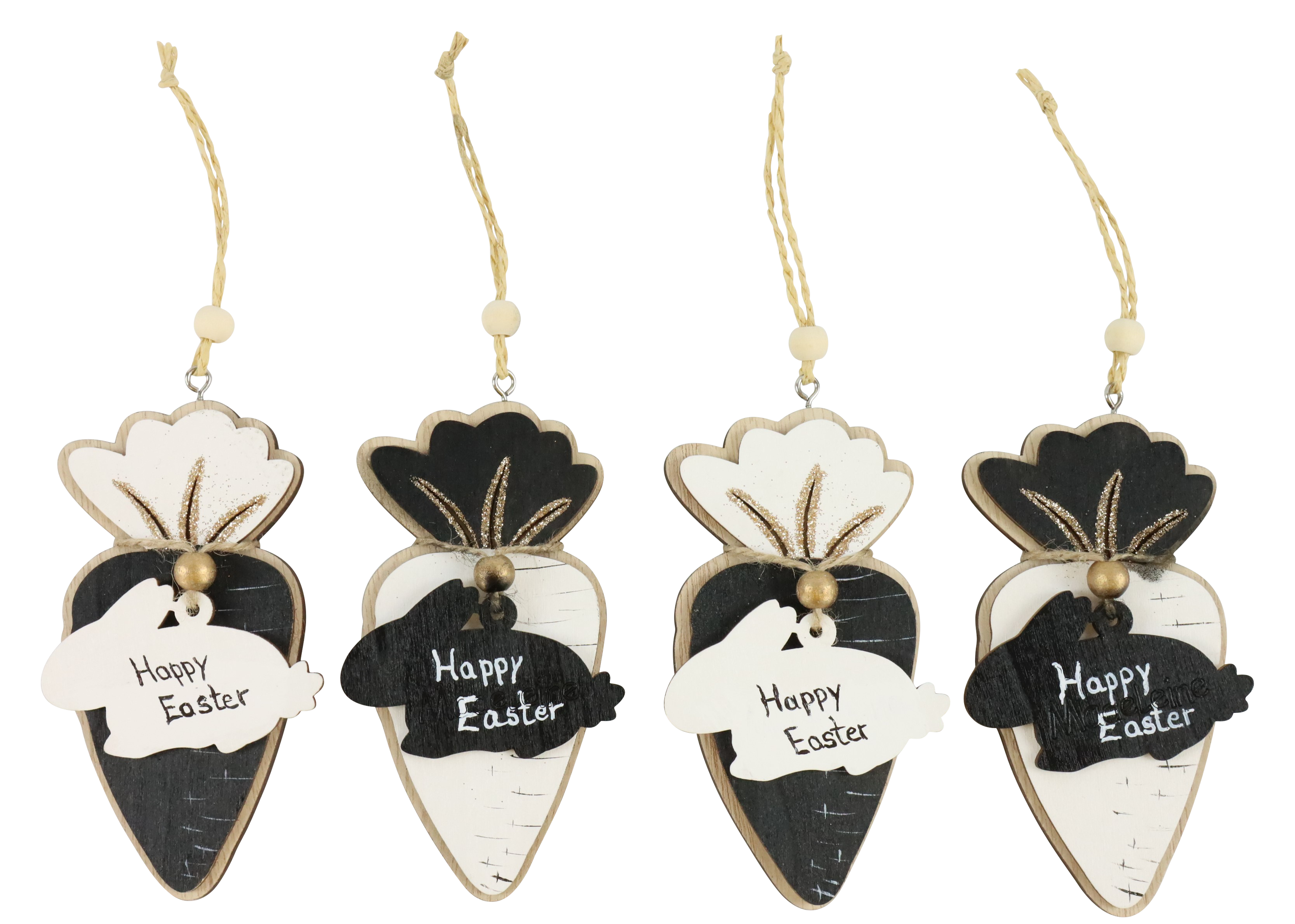 4872 PENDANT DE BOIS  OSTERMÖHREN  4P