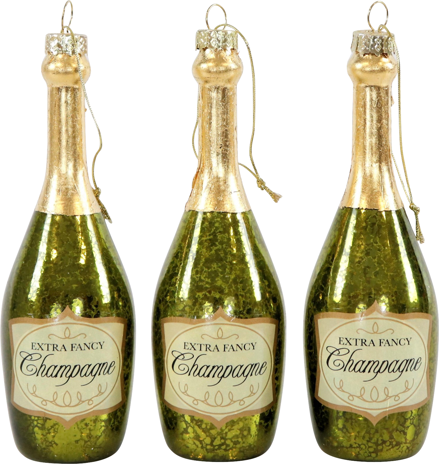 4956 ADORNOS  FANCY CHAMPAGNE  S/3