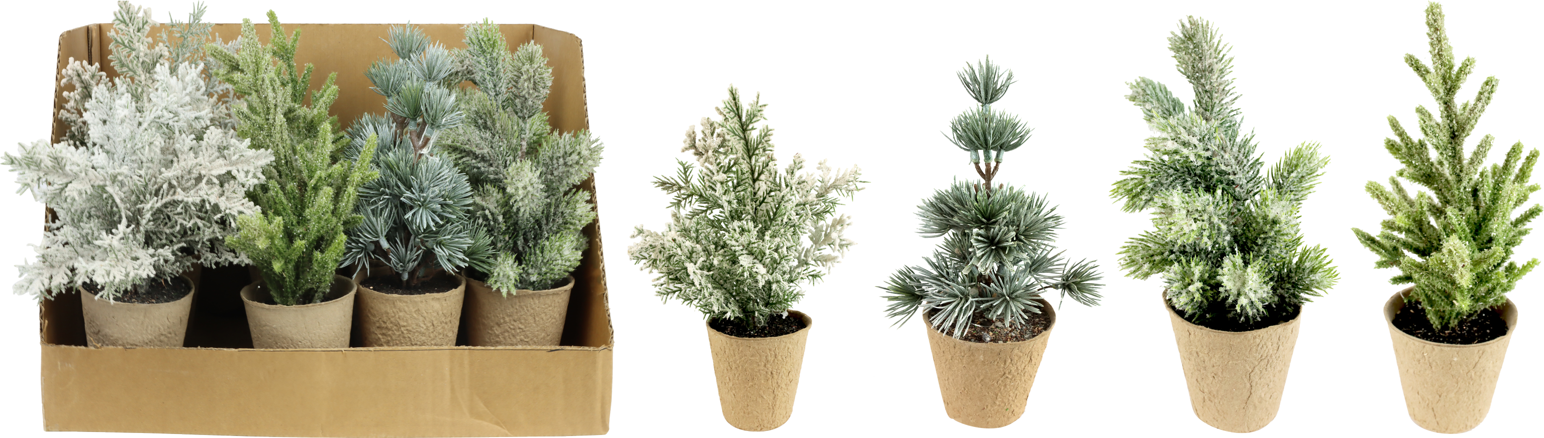 4978 DISPLAY D'ARBRE NORDIC CHARM  12P