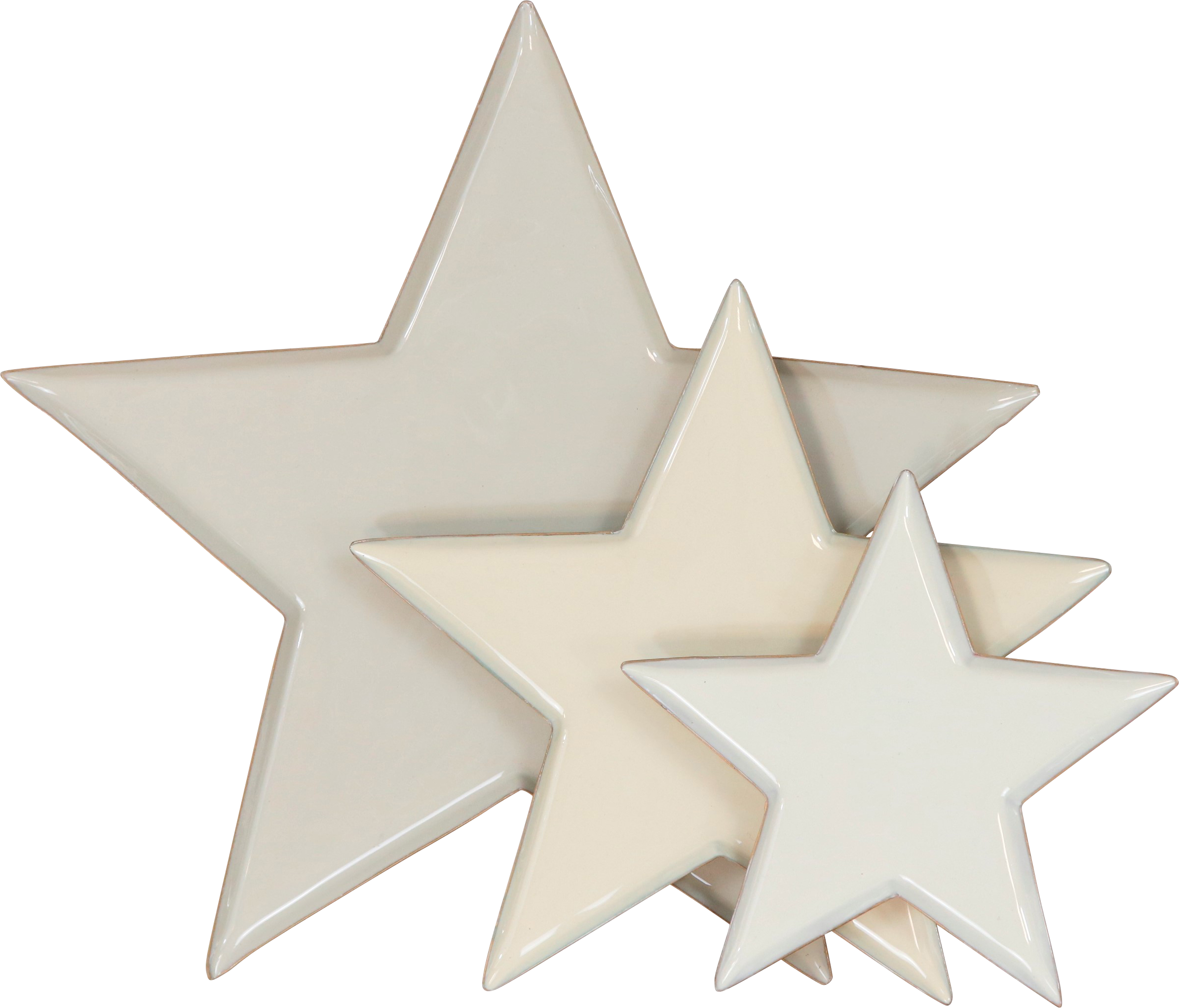 5026 BANDEJAS ESTRELLA  DELUXE  S/3