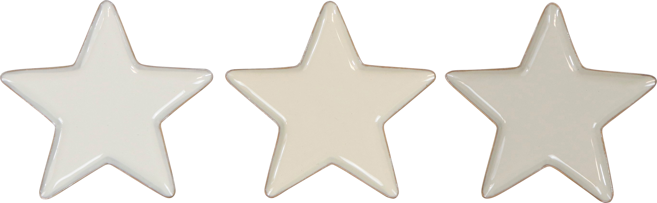 5035 BANDEJAS ESTRELLA  DELUXE  S/3